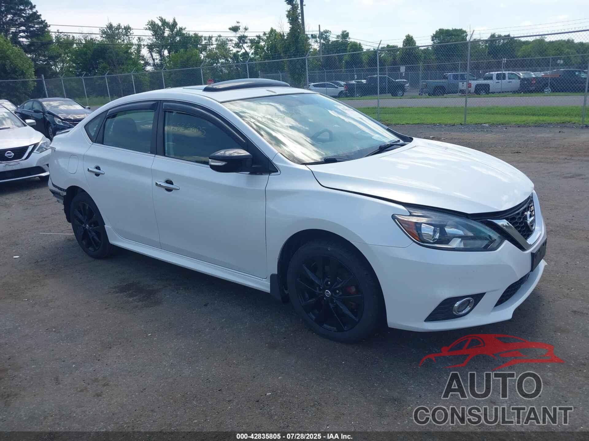 NISSAN SENTRA 2017 - 3N1CB7AP4HY300334