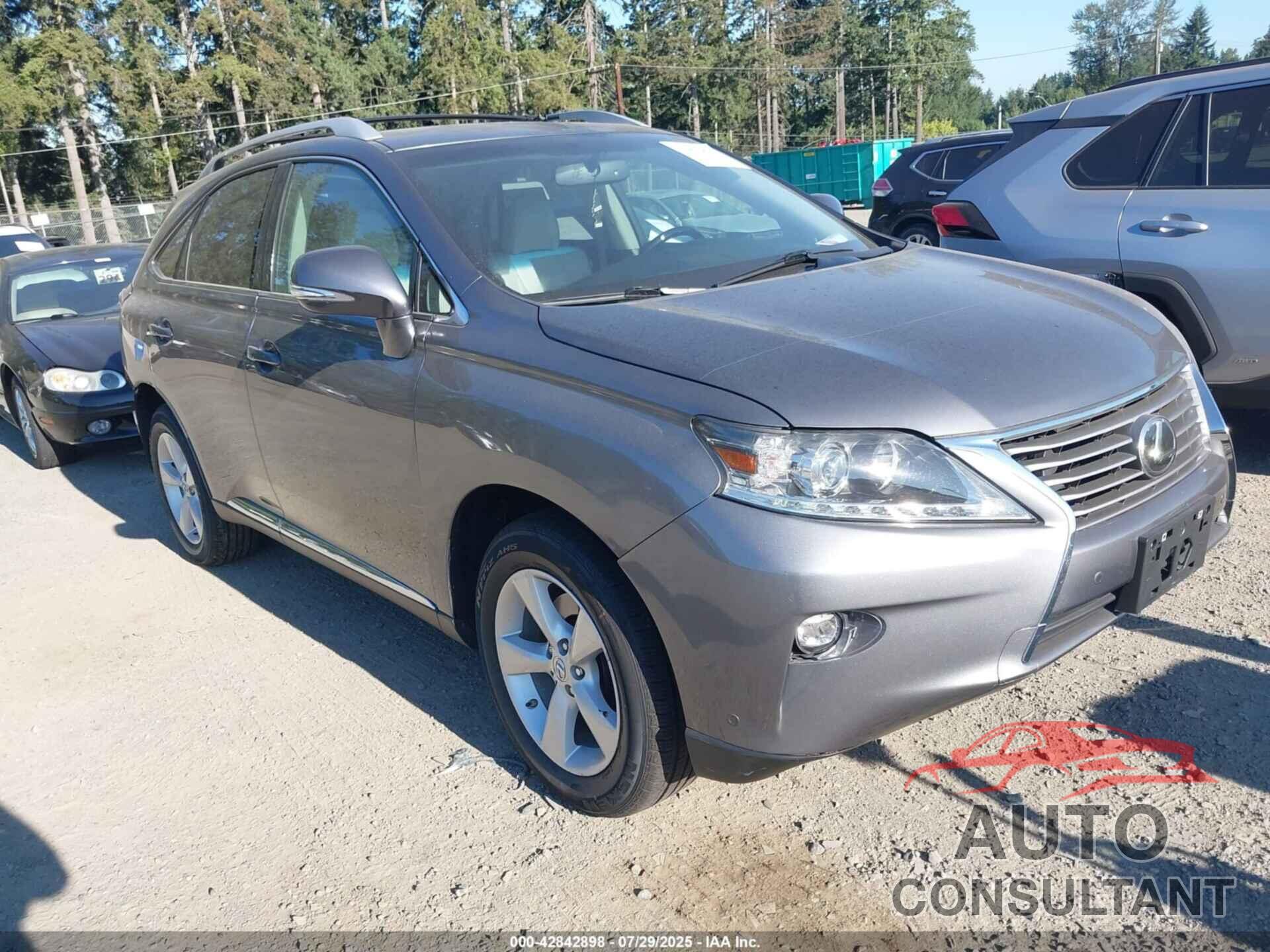 LEXUS RX 350 2015 - 2T2BK1BA0FC296825