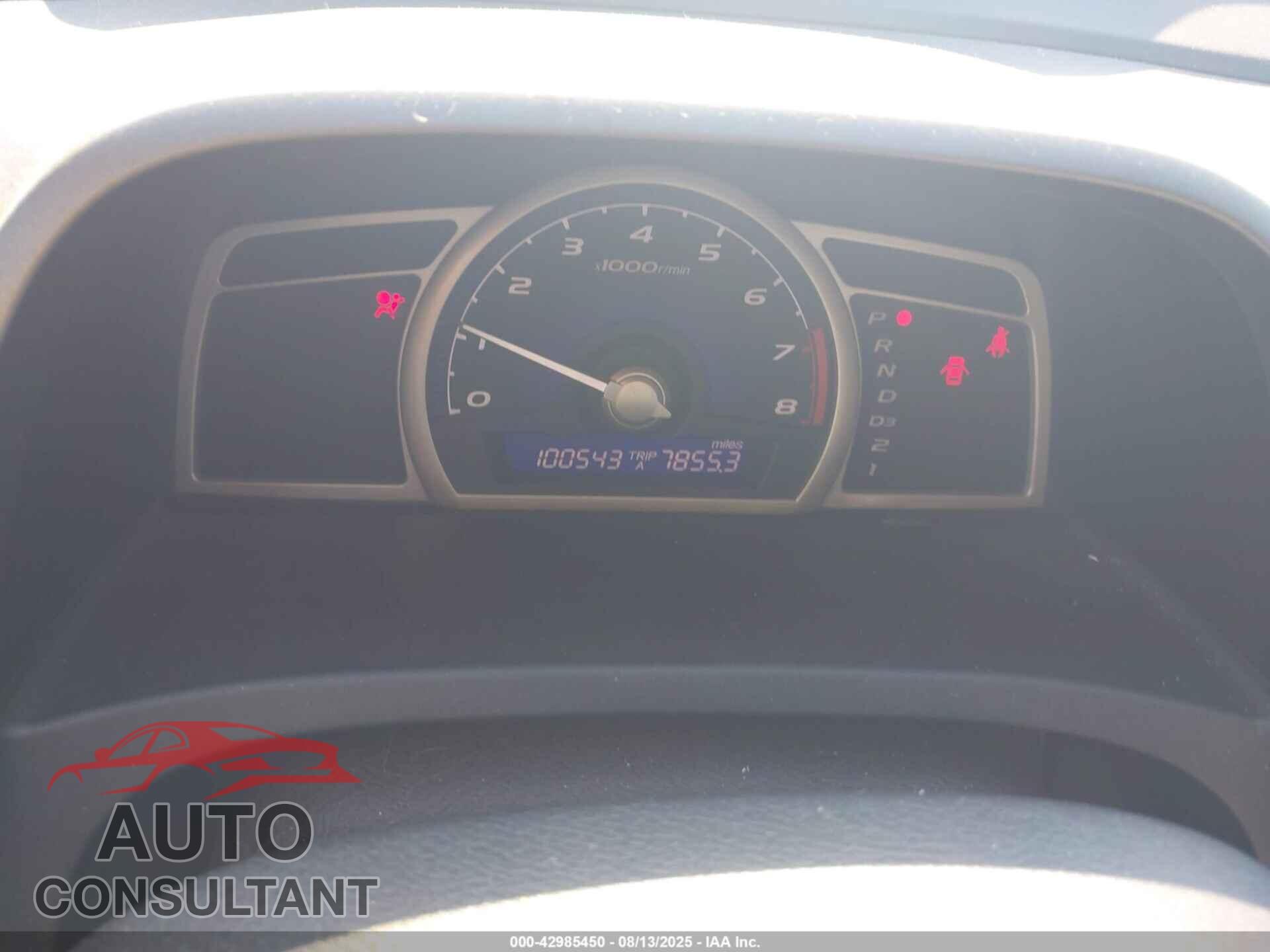 HONDA CIVIC 2011 - 2HGFA1F59BH516261