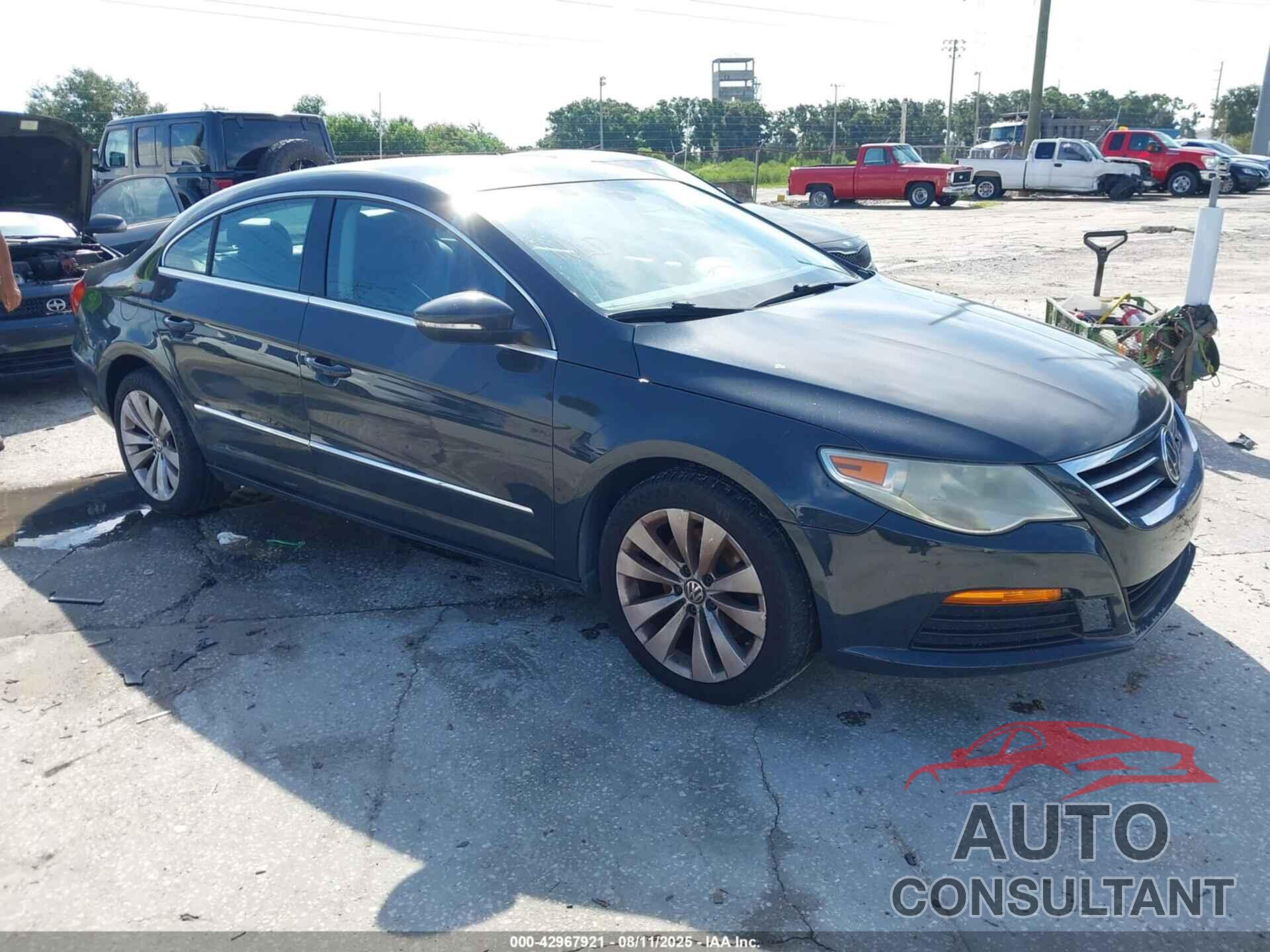 VOLKSWAGEN CC 2012 - WVWMN7AN7CE513985