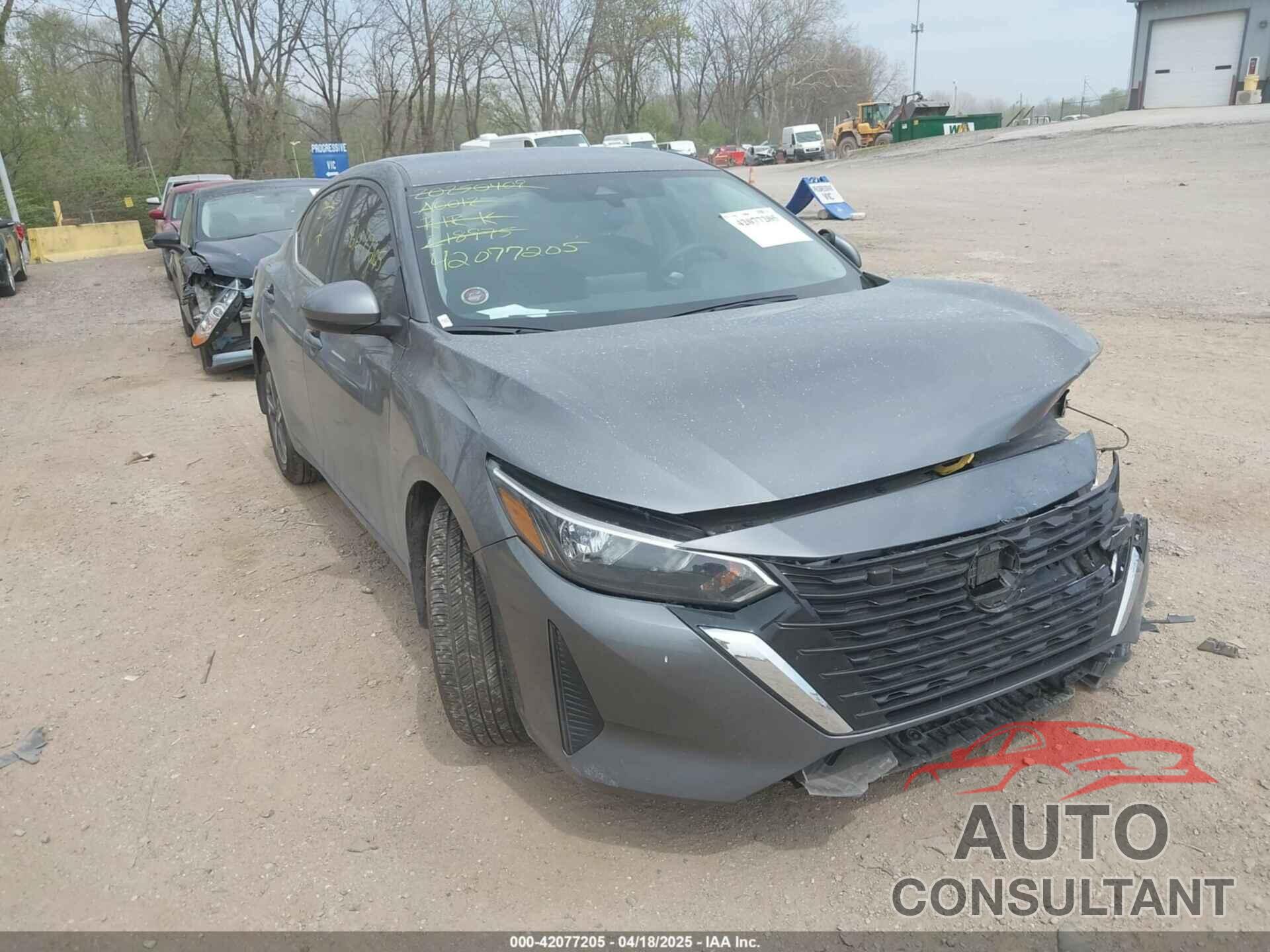 NISSAN SENTRA 2025 - 3N1AB8CV4SY218975