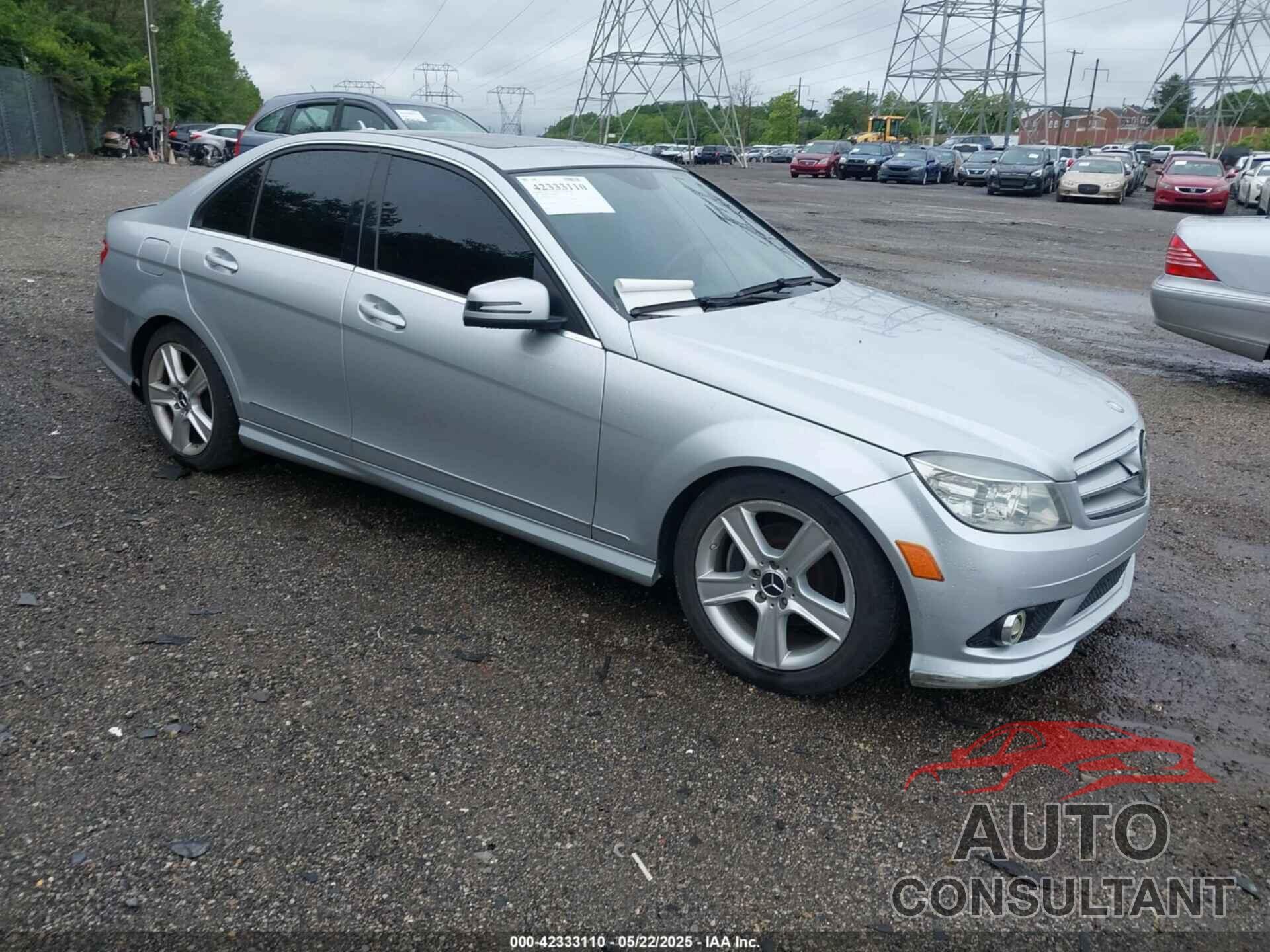 MERCEDES-BENZ C 300 2010 - WDDGF8BB5AF474511