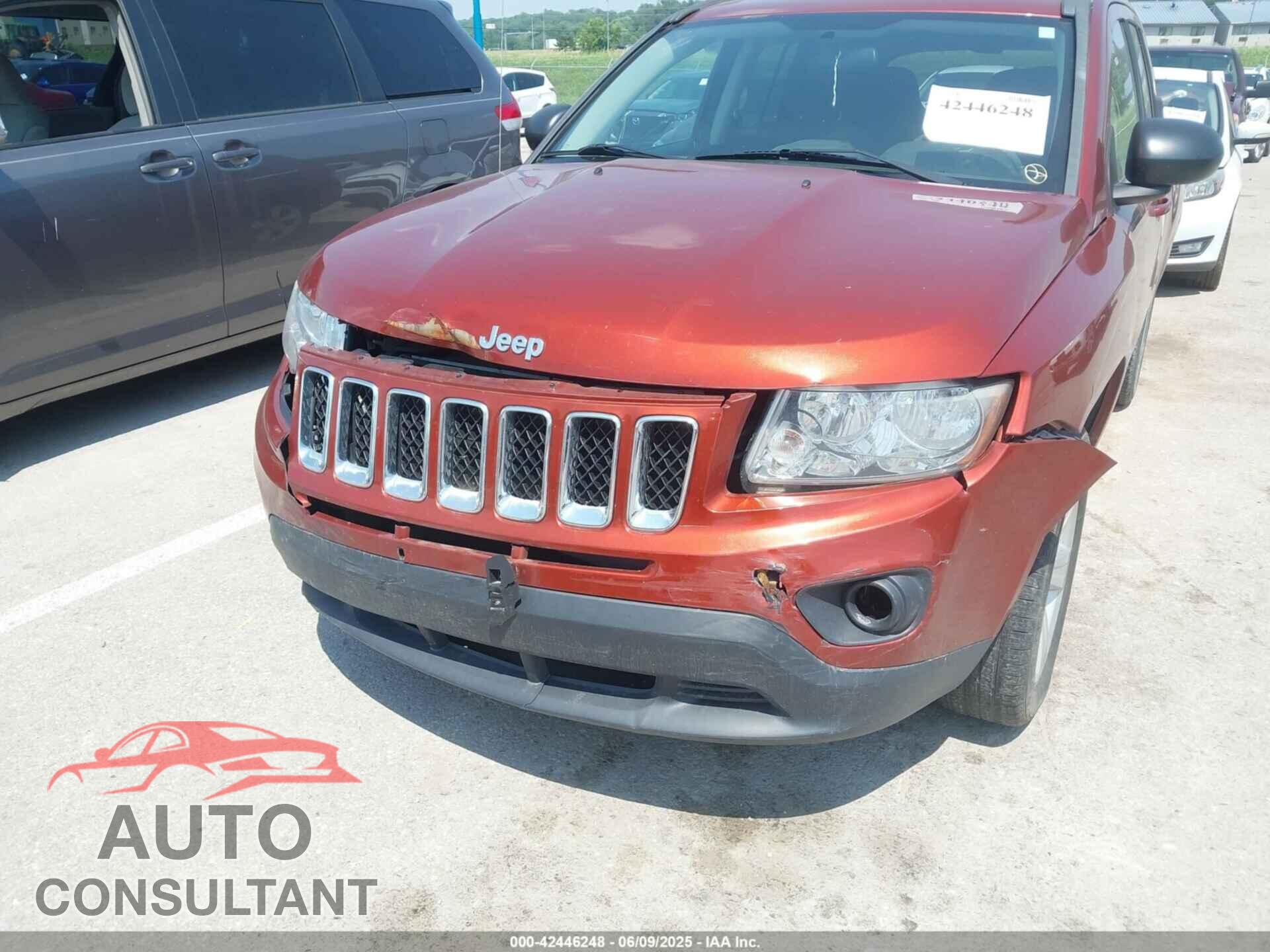 JEEP COMPASS 2012 - 1C4NJCEB0CD610587