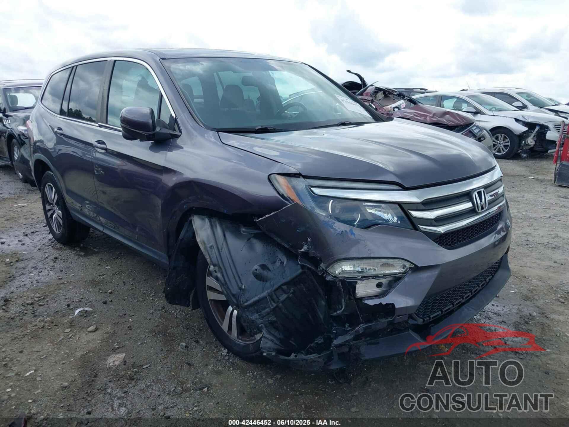 HONDA PILOT 2017 - 5FNYF6H77HB007143