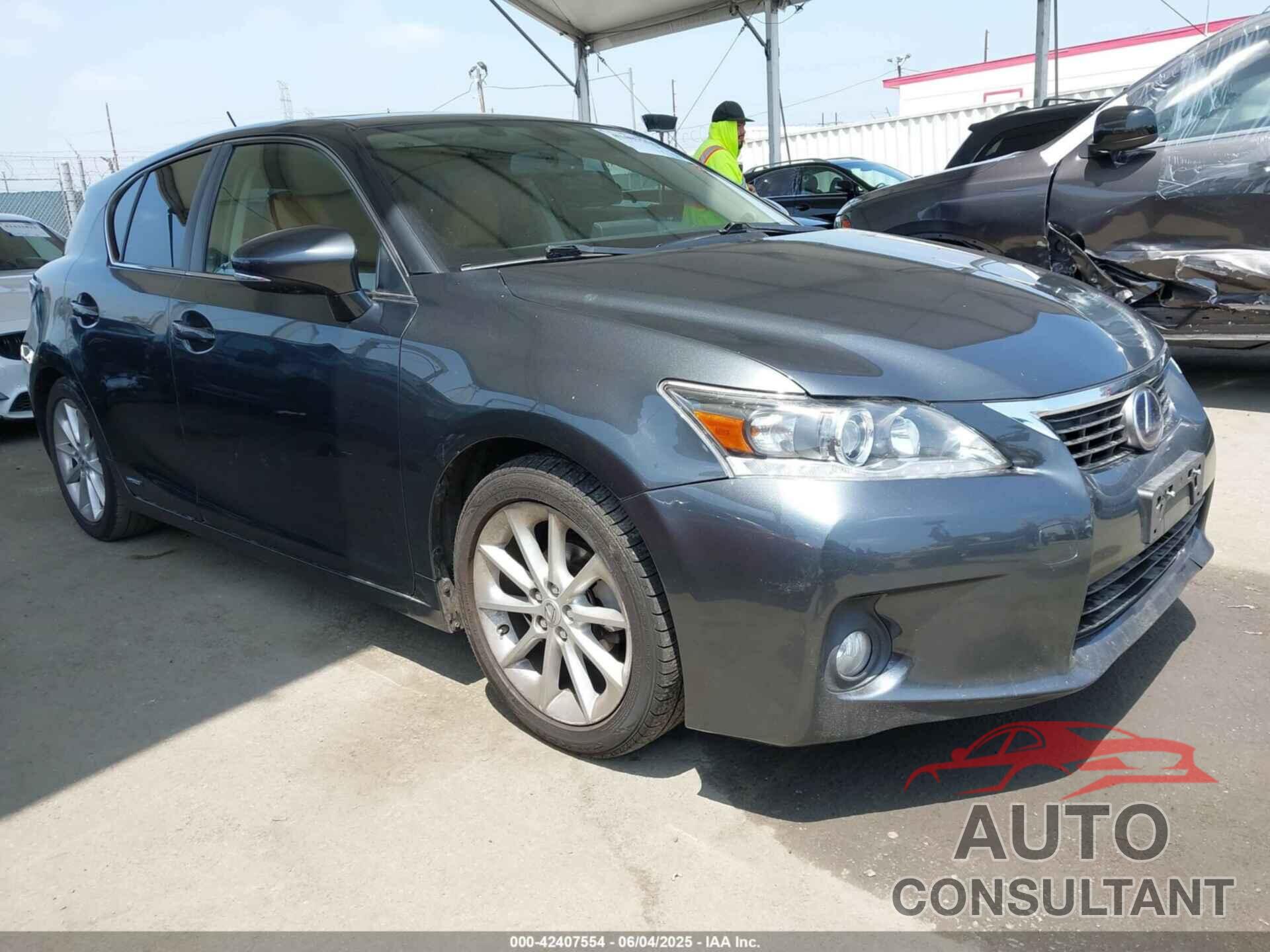 LEXUS CT 200H 2011 - JTHKD5BH9B2008133