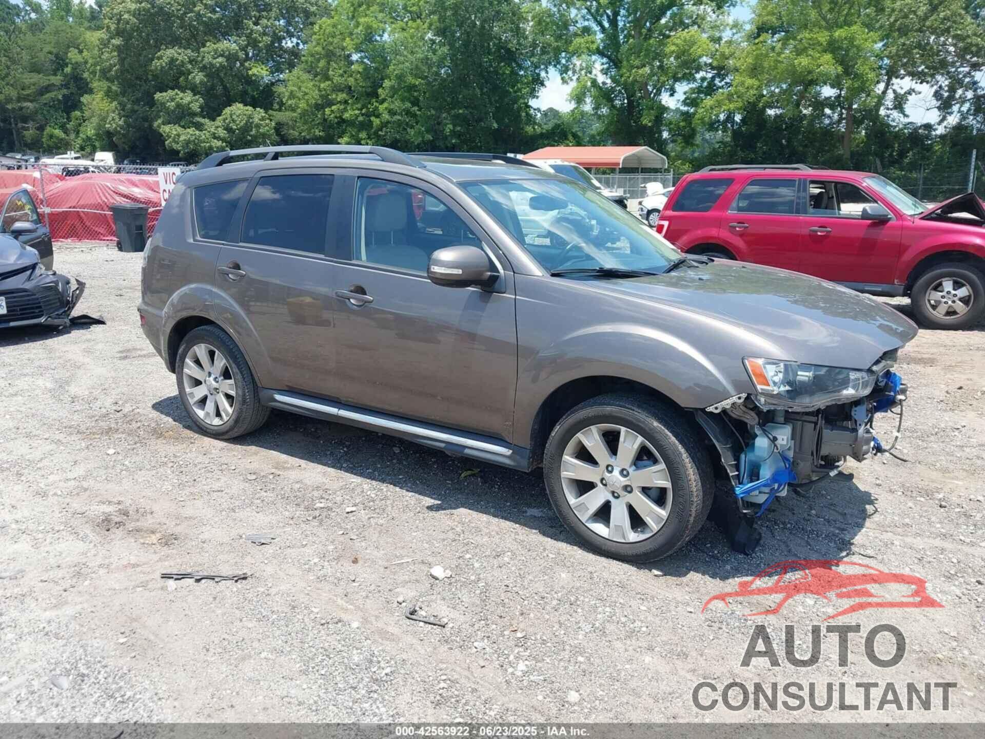 MITSUBISHI OUTLANDER 2012 - JA4AS3AW5CU019766