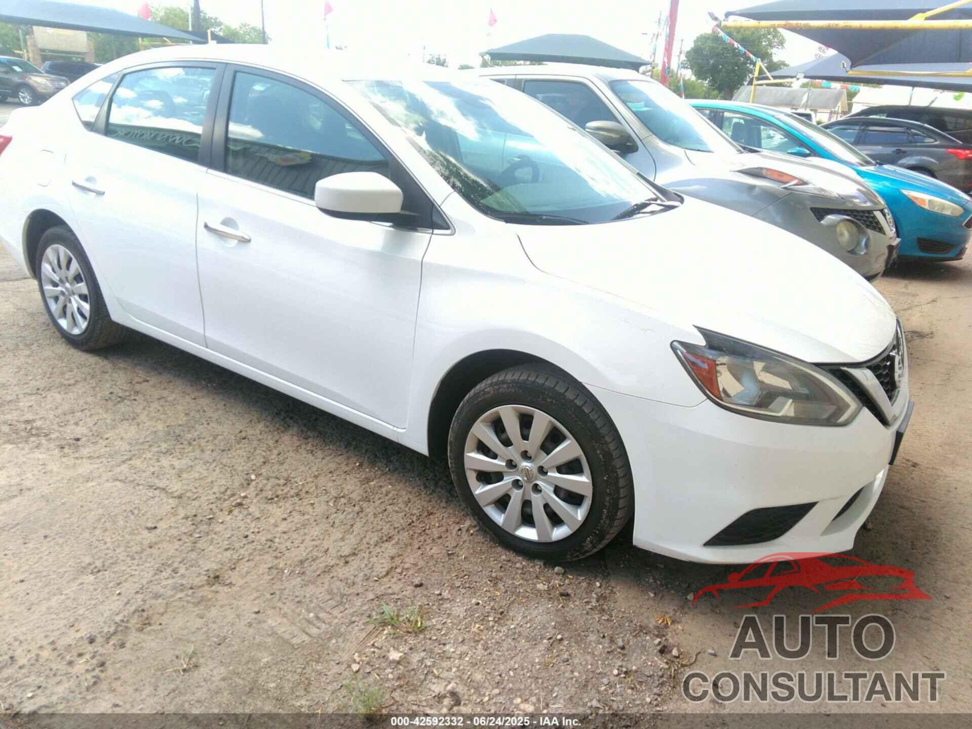 NISSAN SENTRA 2019 - 3N1AB7AP2KY376939