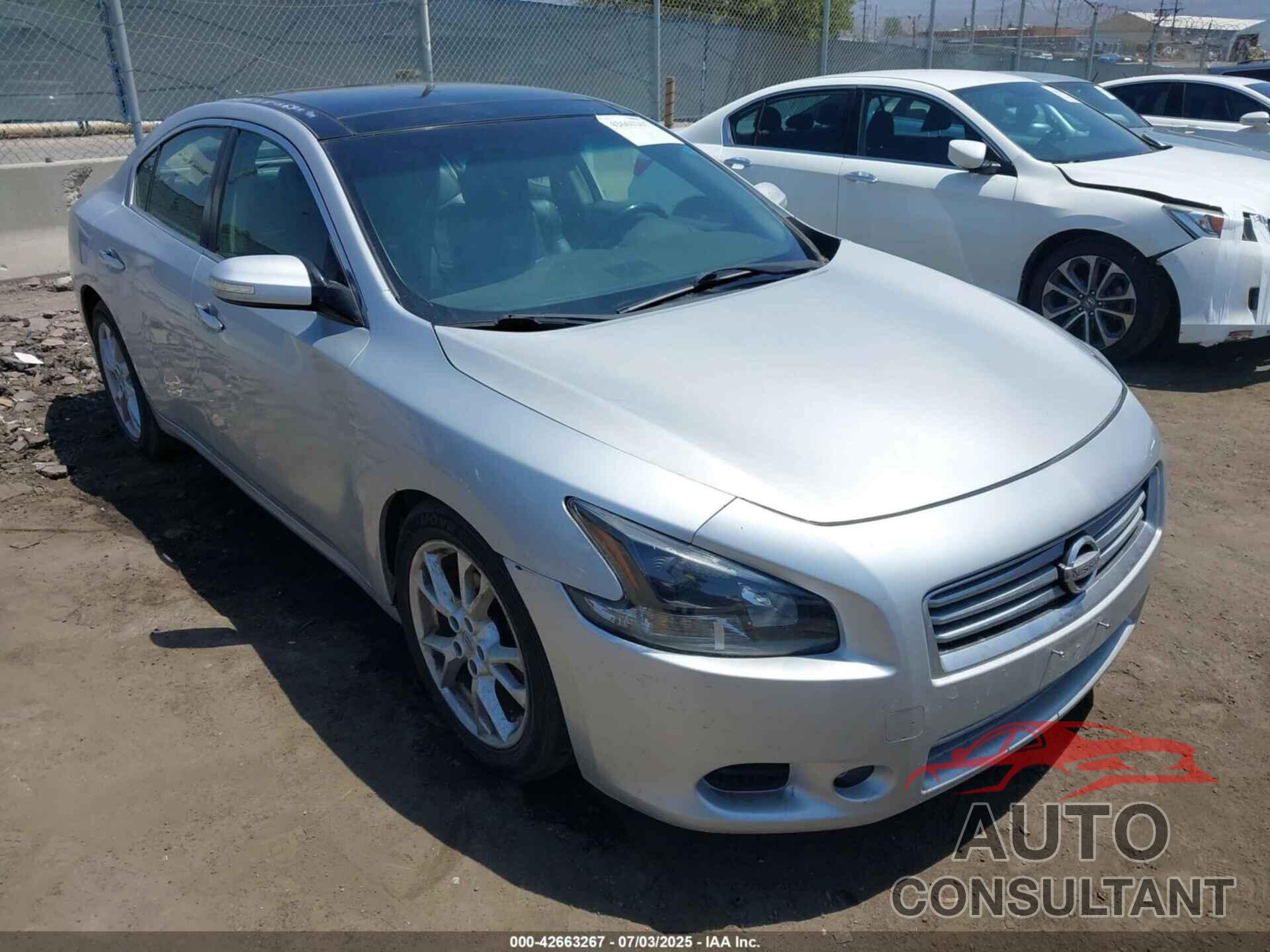 NISSAN MAXIMA 2012 - 1N4AA5AP3CC856251