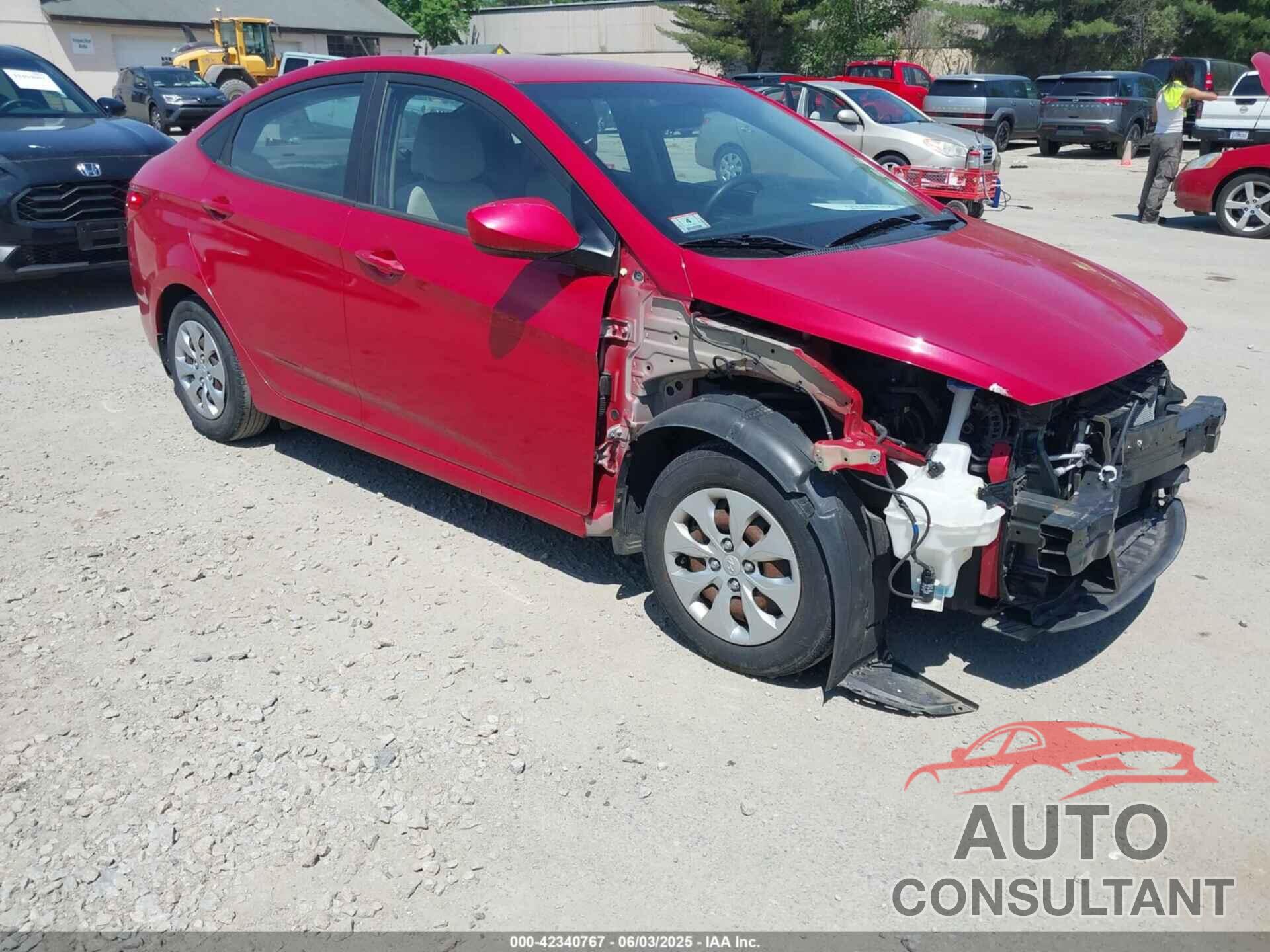 HYUNDAI ACCENT 2016 - KMHCT4AE3GU158594