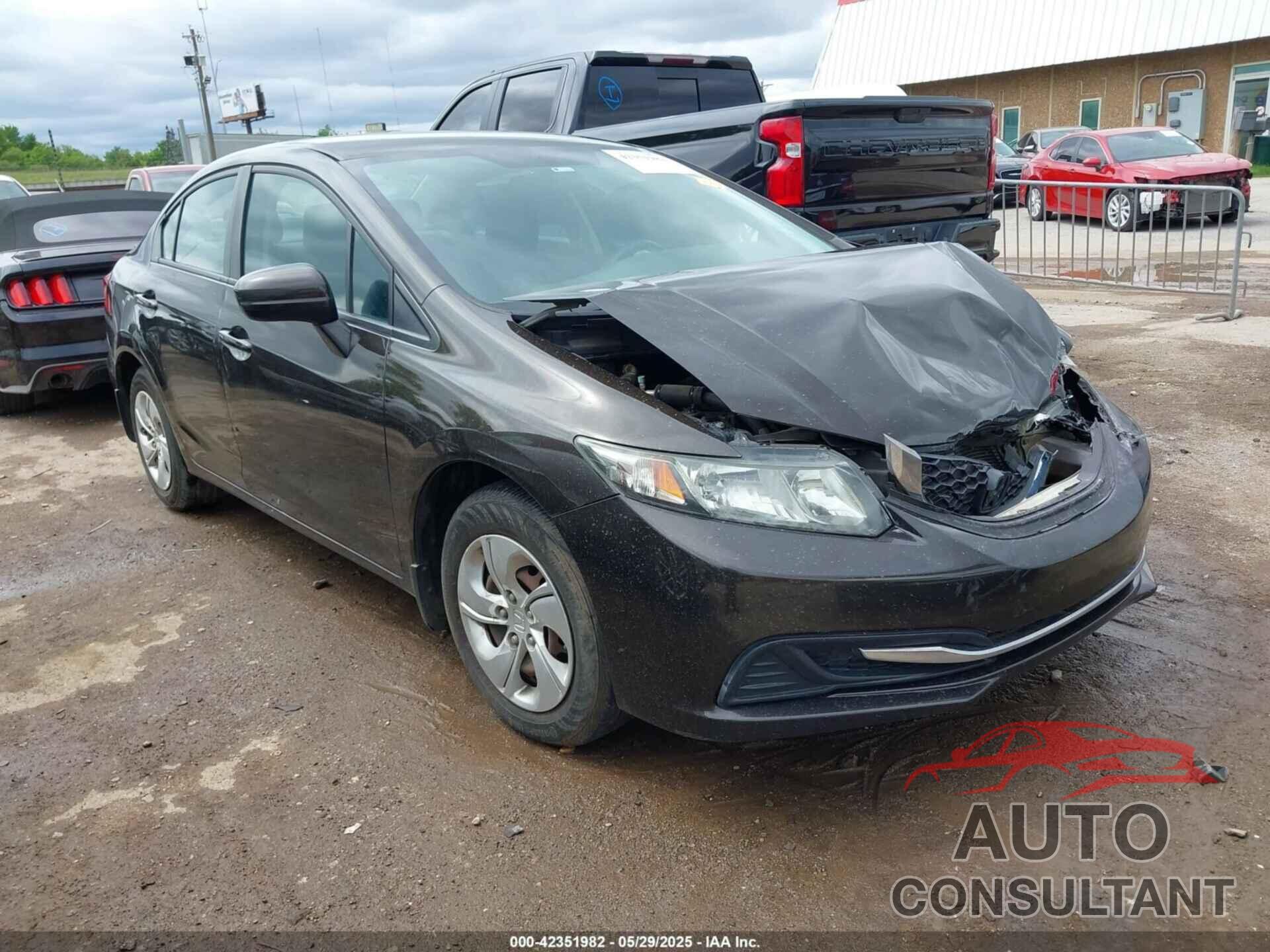 HONDA CIVIC 2014 - 2HGFB2F5XEH548272