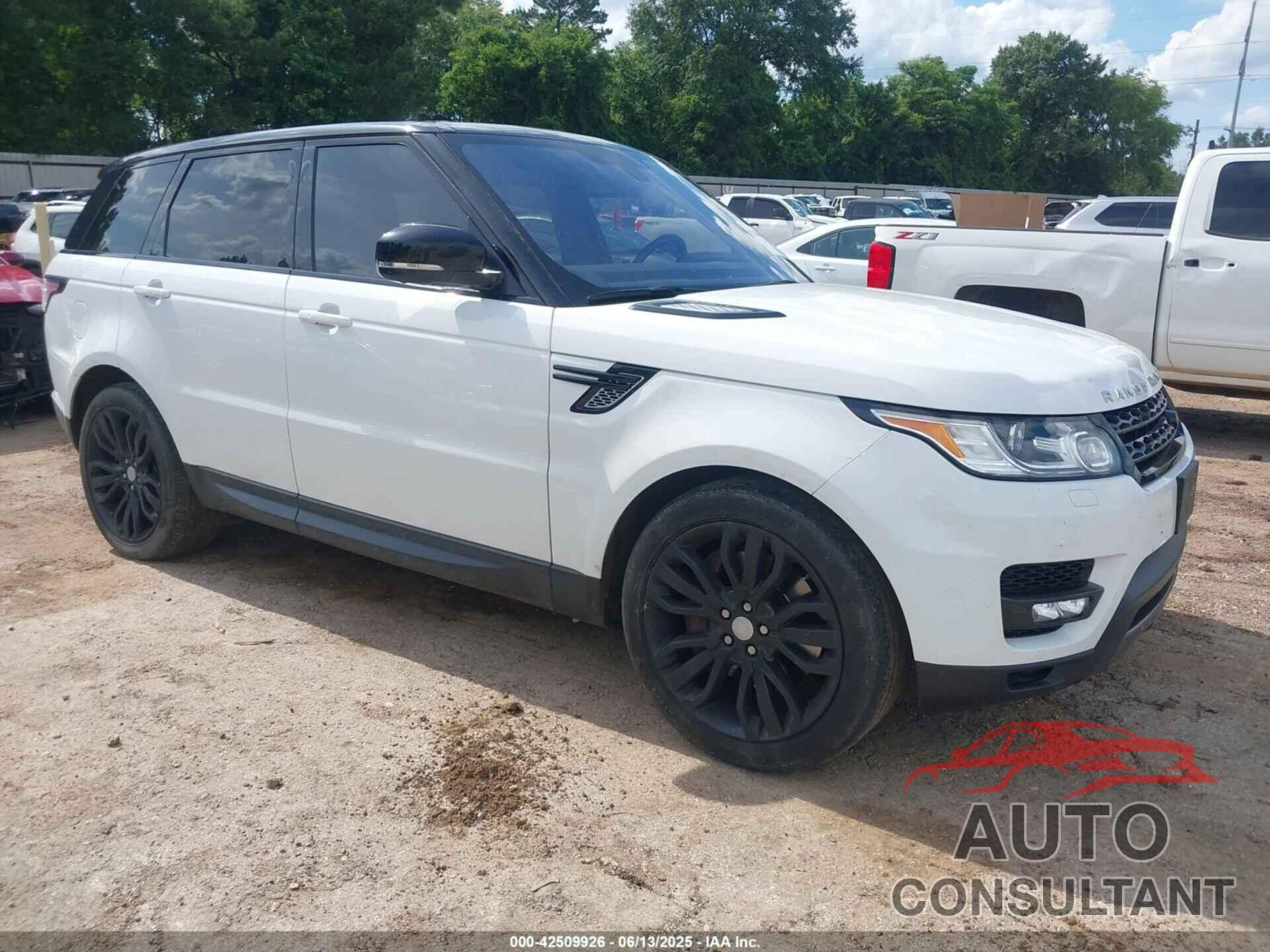 LAND ROVER RANGE ROVER SPORT 2016 - SALWR2EF6GA551958