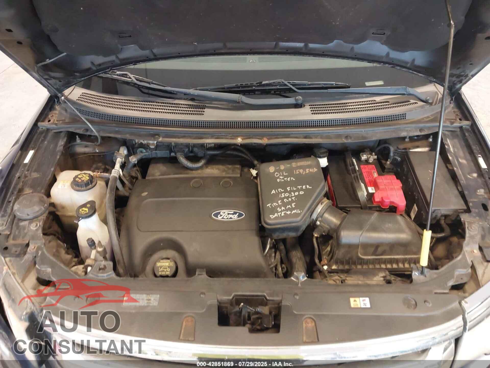 FORD EDGE 2011 - 2FMDK3KC8BBB33087