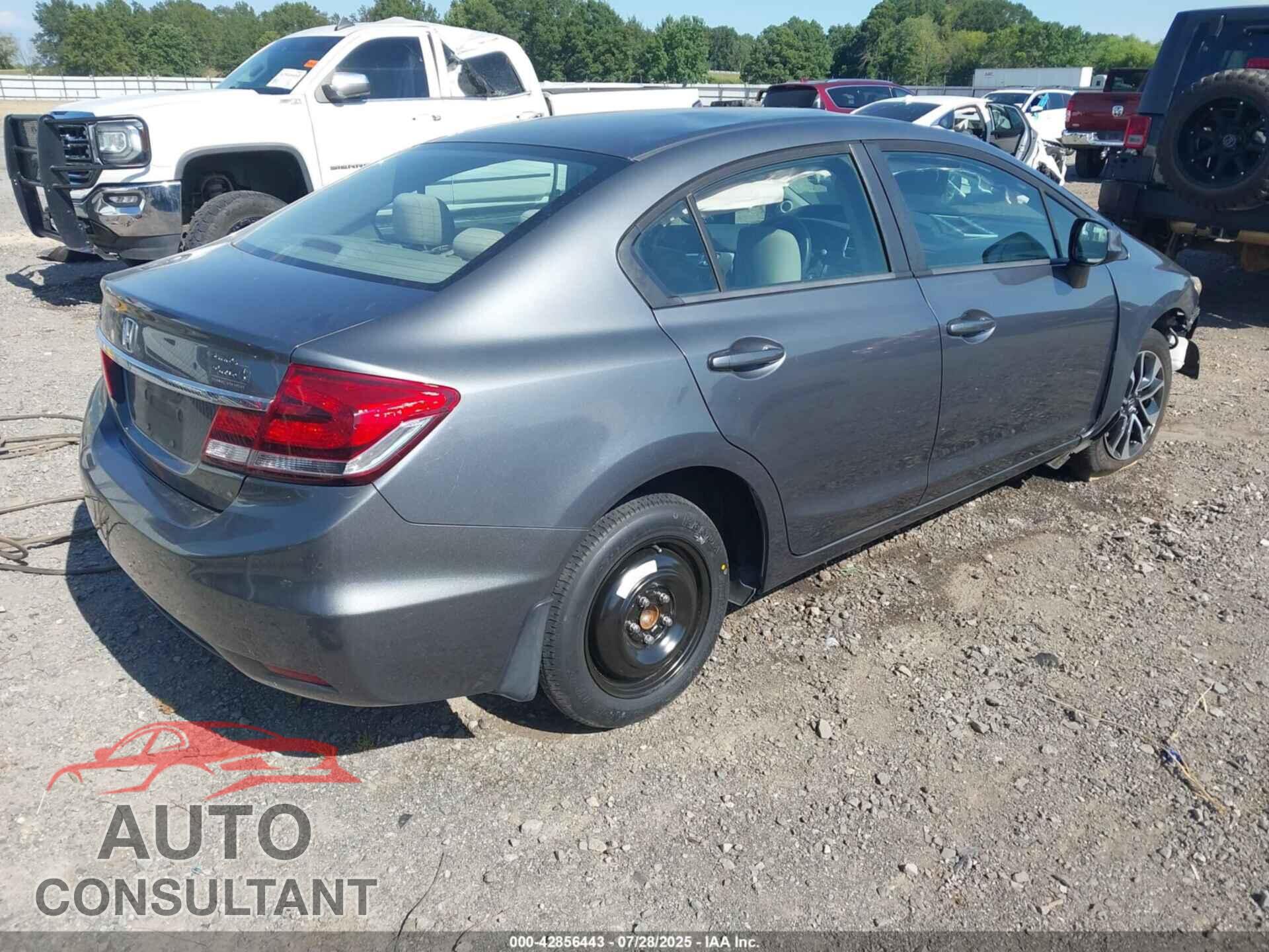 HONDA CIVIC 2013 - 19XFB2F84DE037465