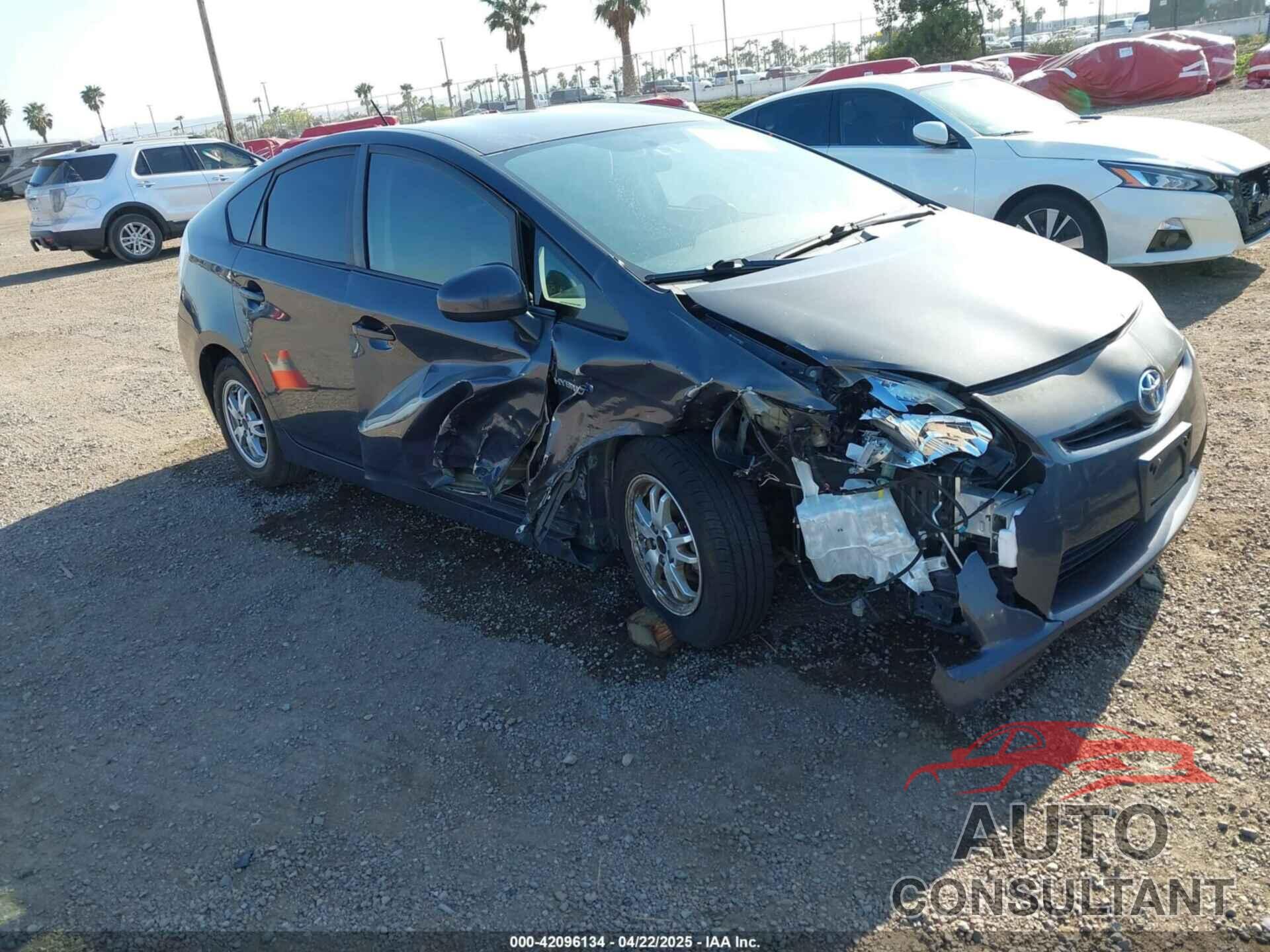 TOYOTA PRIUS 2011 - JTDKN3DU0B0266856