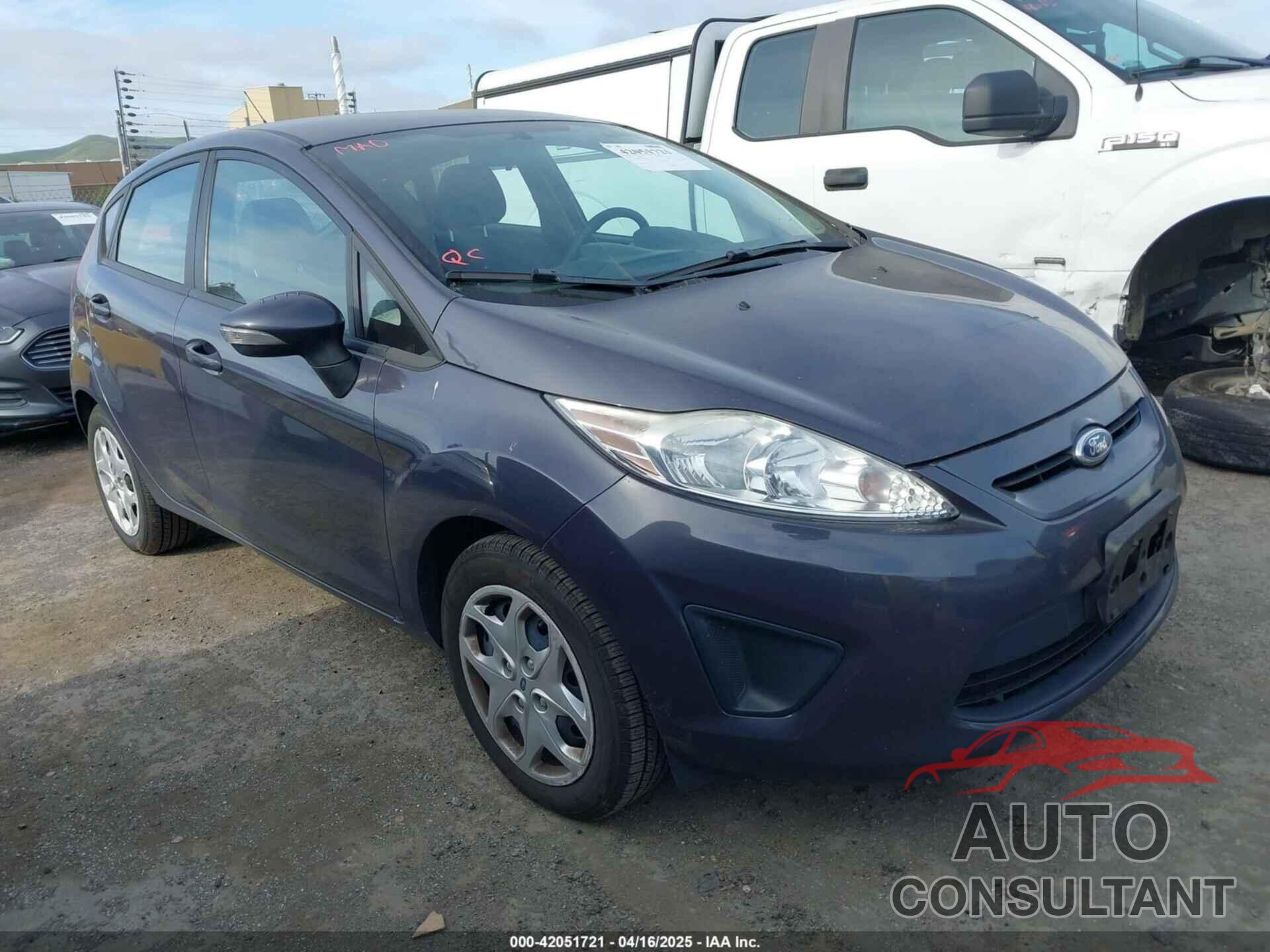 FORD FIESTA 2013 - 3FADP4EJ6DM205708