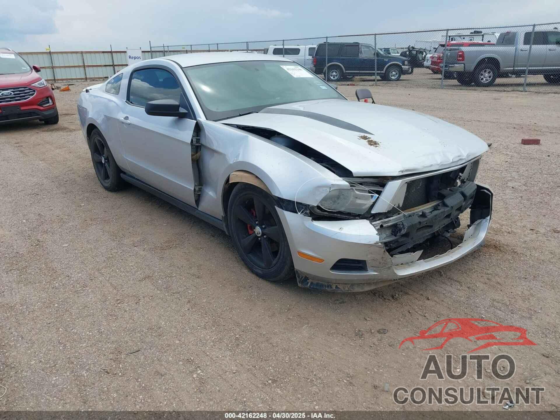 FORD MUSTANG 2012 - 1ZVBP8AMXC5285458