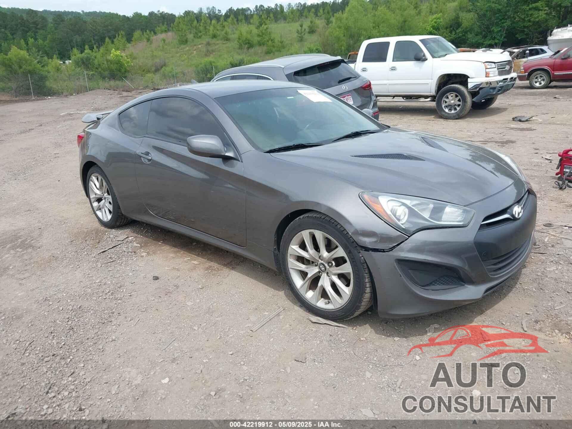HYUNDAI GENESIS 2013 - KMHHT6KD2DU083678