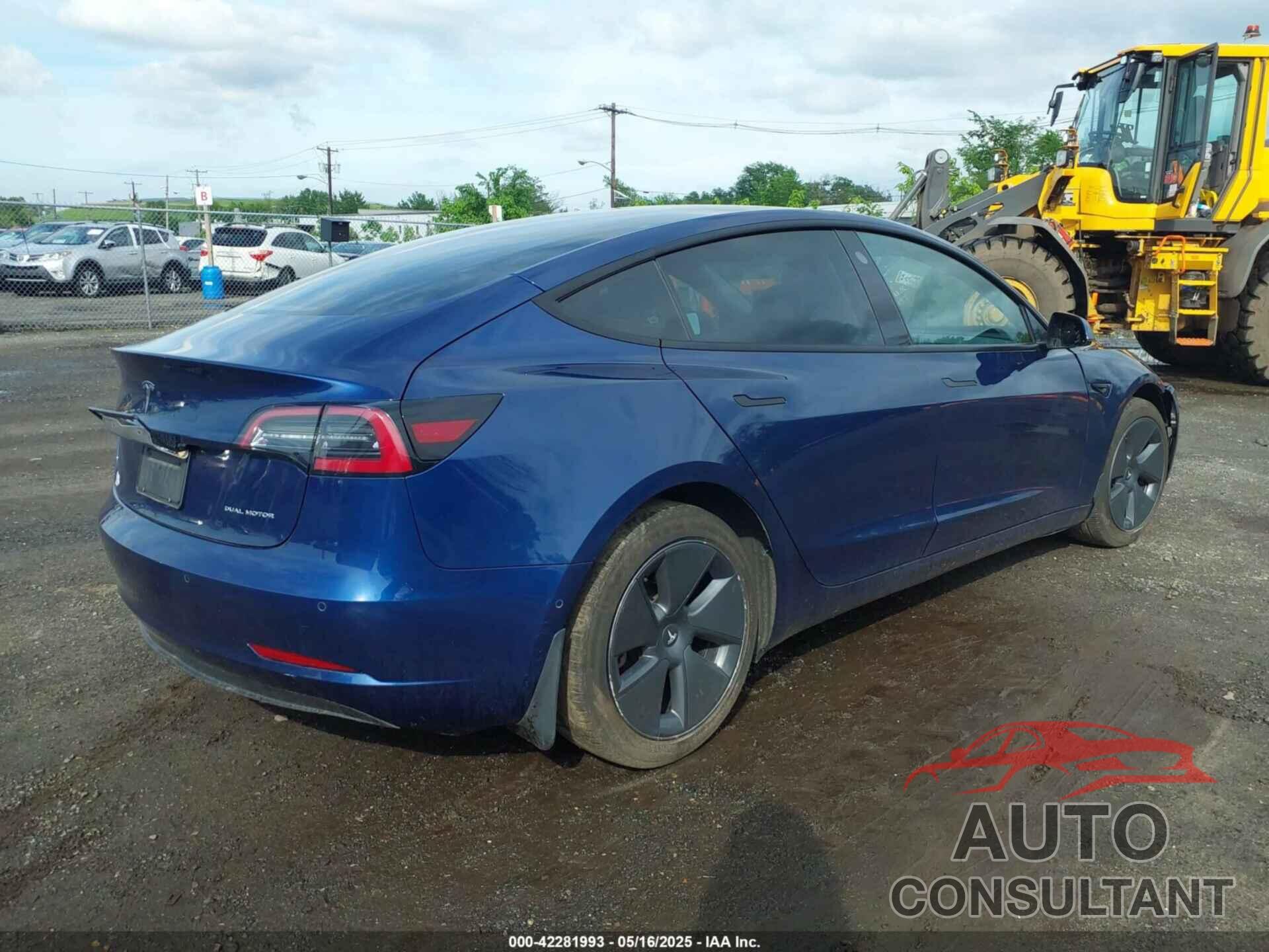 TESLA MODEL 3 2022 - 5YJ3E1EB2NF193808