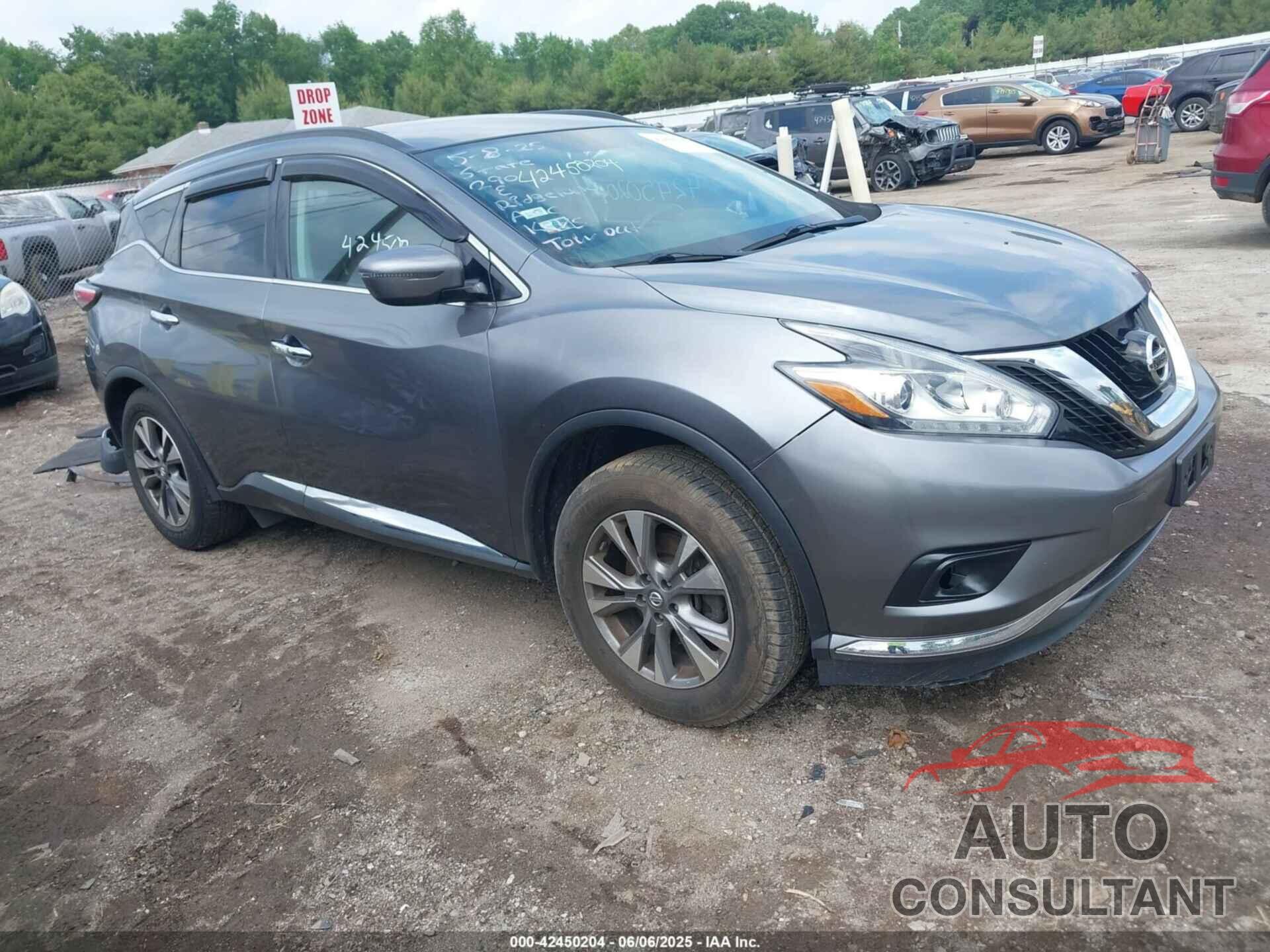 NISSAN MURANO 2017 - 5N1AZ2MH3HN163953