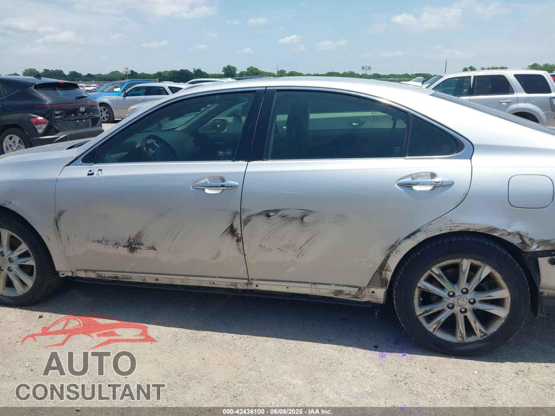 LEXUS ES 350 2011 - JTHBK1EG6B2461420
