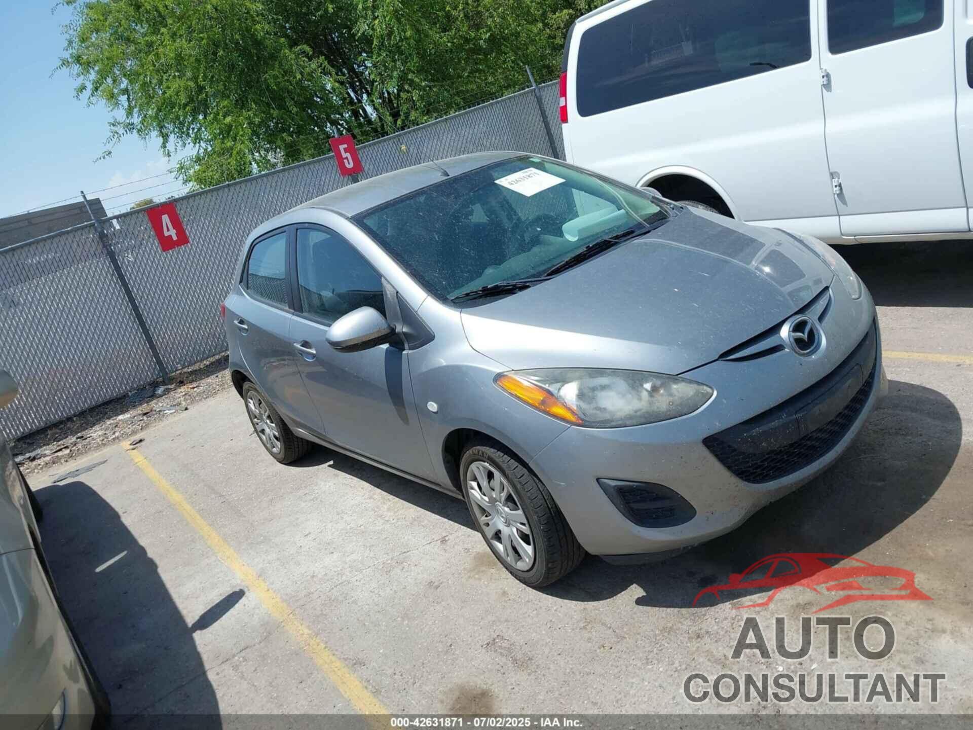 MAZDA MAZDA2 2013 - JM1DE1KZ2D0169852