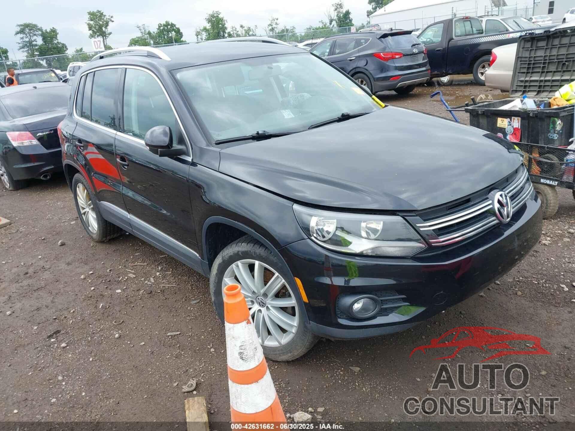 VOLKSWAGEN TIGUAN 2014 - WVGBV3AX1EW576722