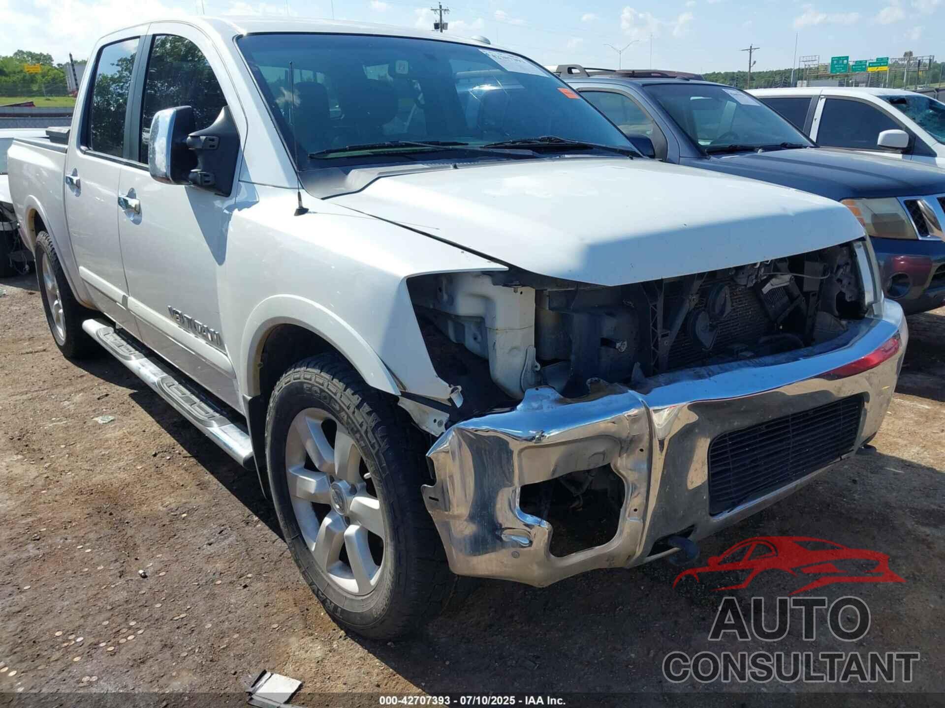 NISSAN TITAN 2013 - 1N6BA0EDXDN310437