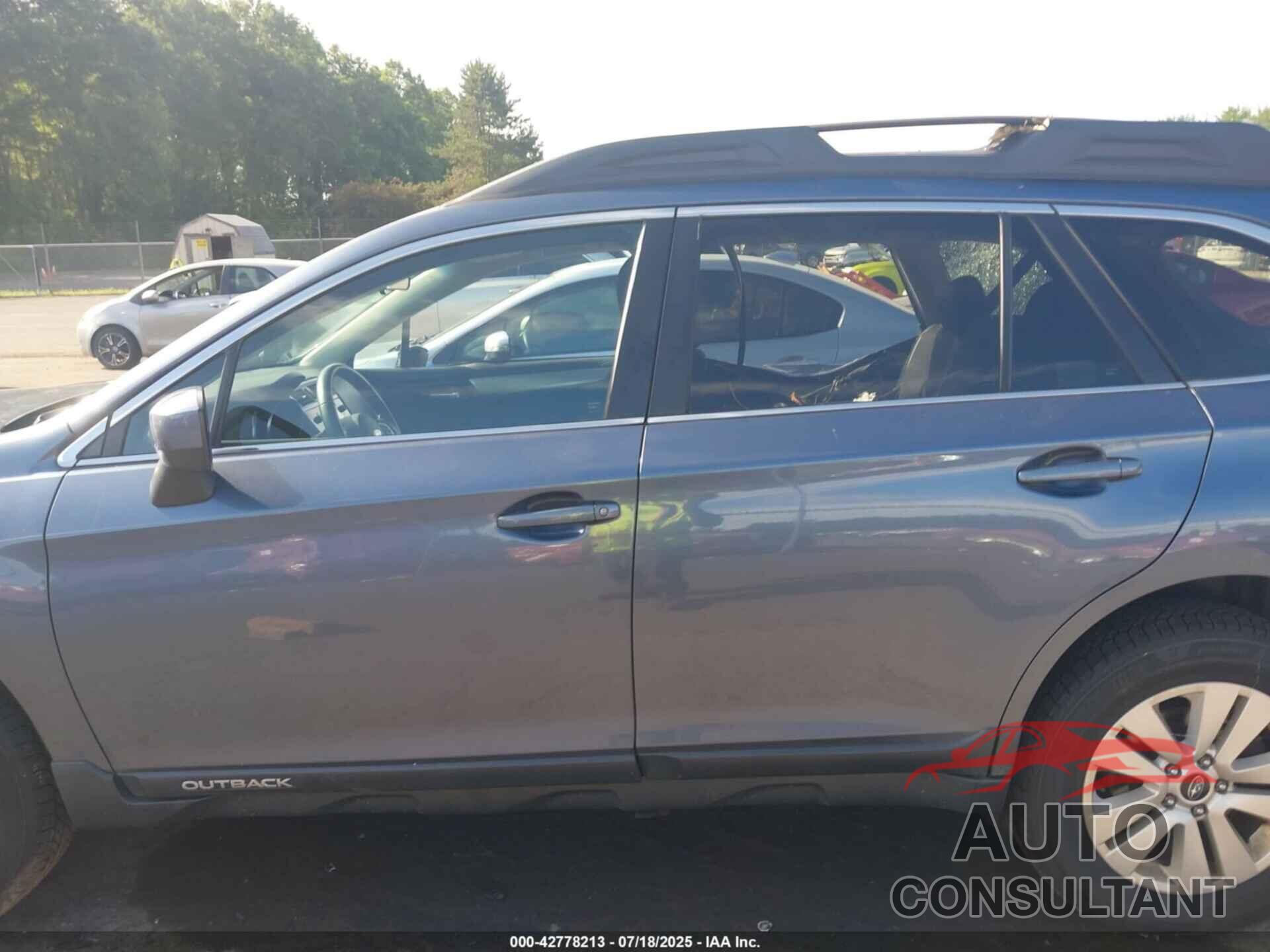 SUBARU OUTBACK 2015 - 4S4BSACC4F3319614