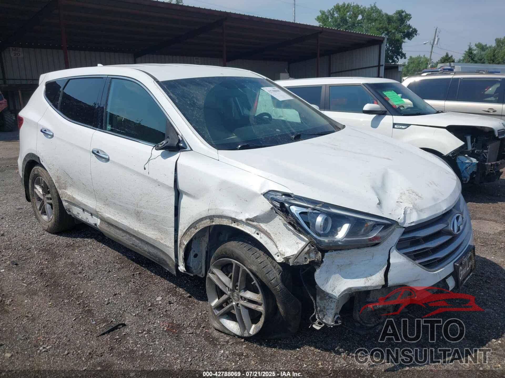 HYUNDAI SANTA FE SPORT 2017 - 5NMZT3LBXHH020491