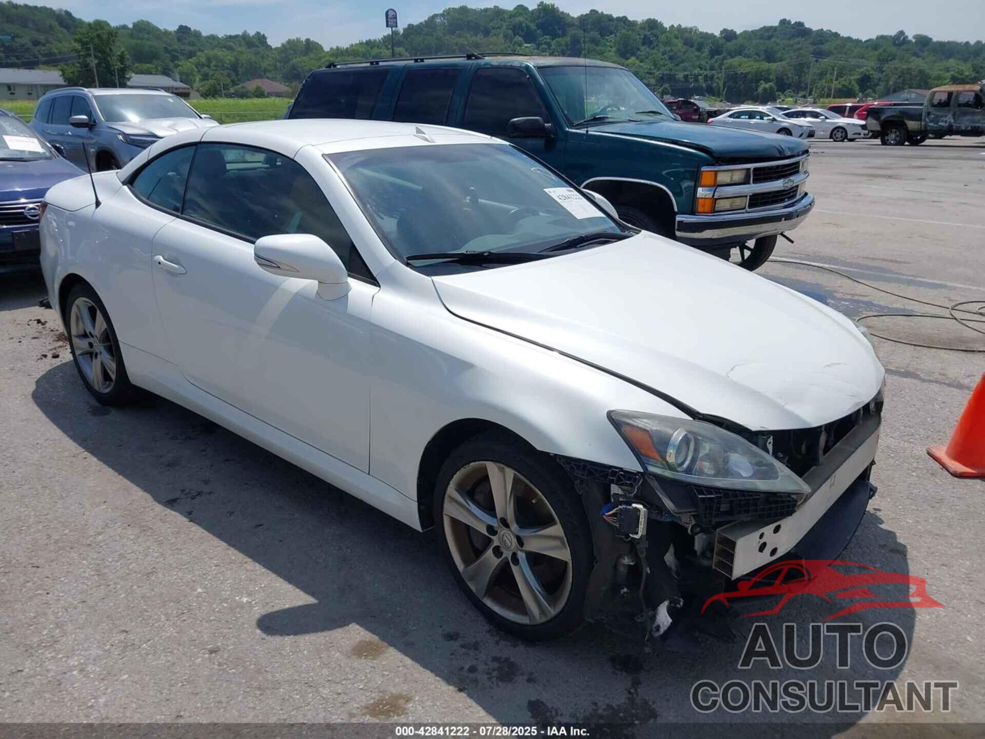 LEXUS IS 350C 2012 - JTHFE2C29C2508625