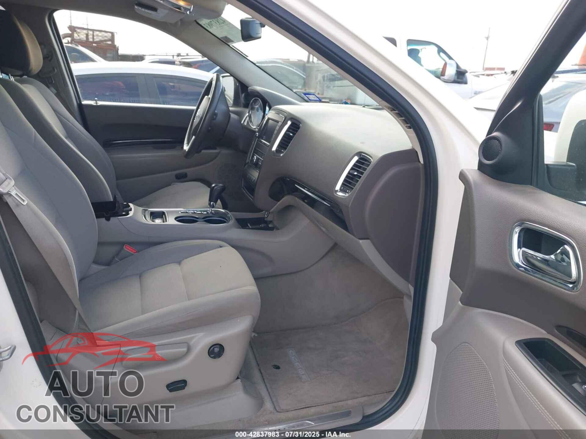 DODGE DURANGO 2012 - 1C4RDHDG1CC126548