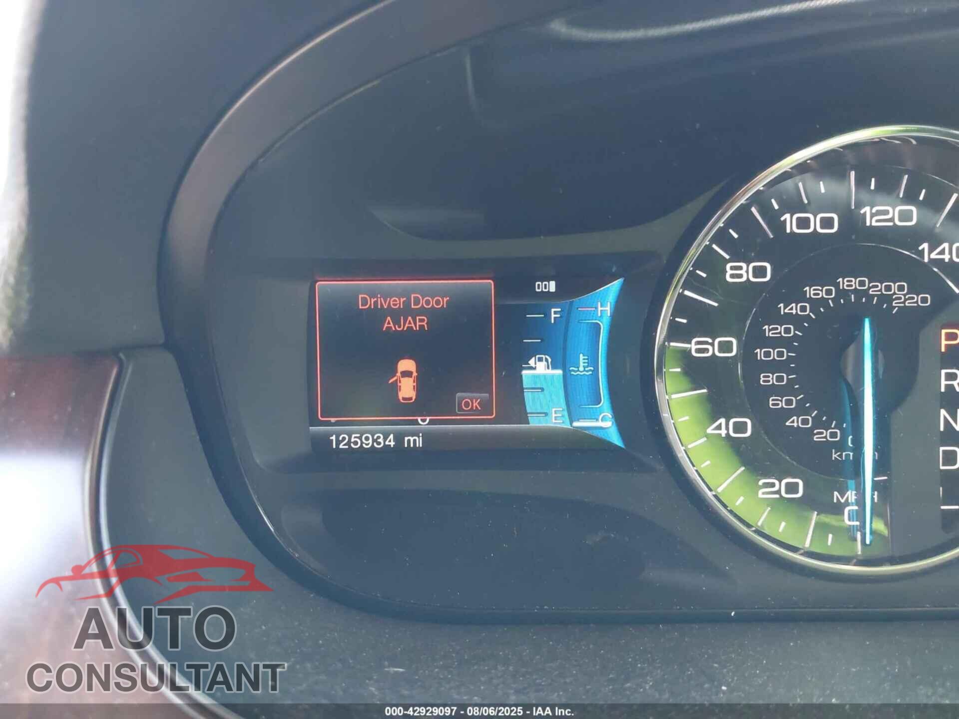 FORD EDGE 2012 - 2FMDK3K94CBA06956