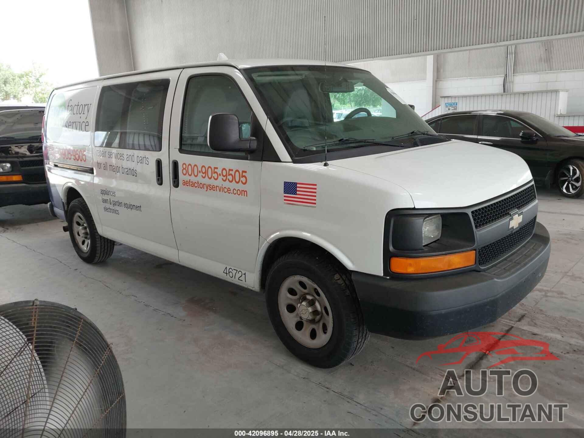 CHEVROLET EXPRESS 1500 2014 - 1GCSGAFX0E1163070