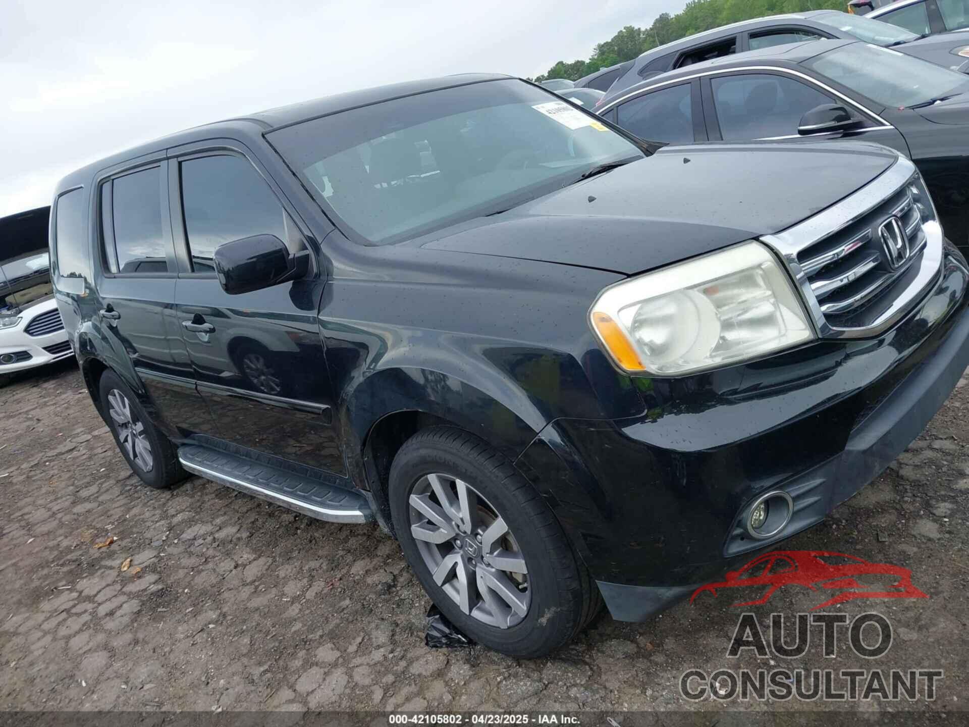 HONDA PILOT 2012 - 5FNYF3H59CB003715