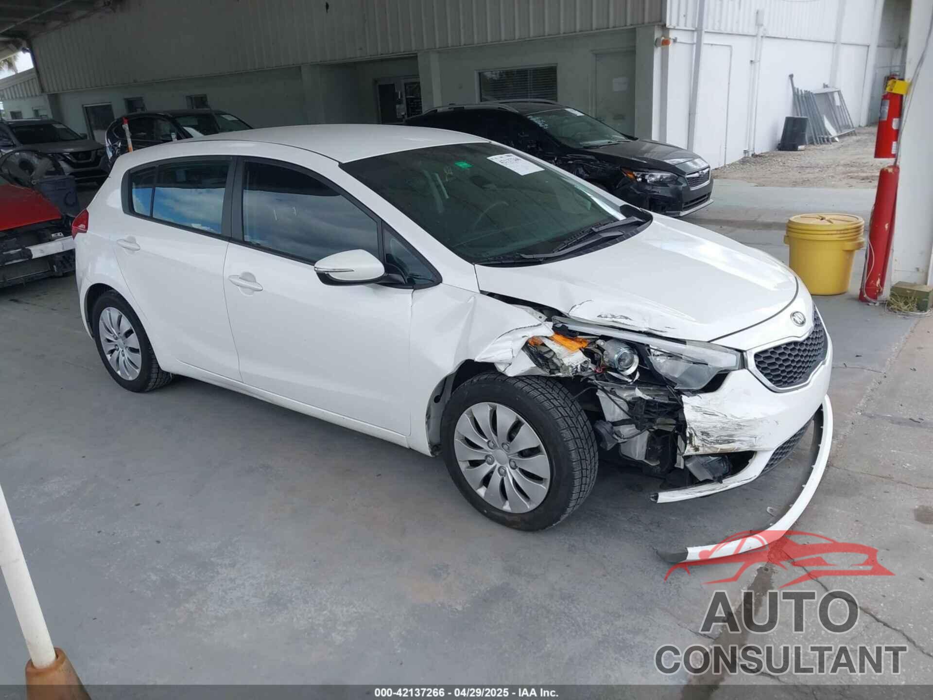 KIA FORTE 2016 - KNAFK5A88G5547968