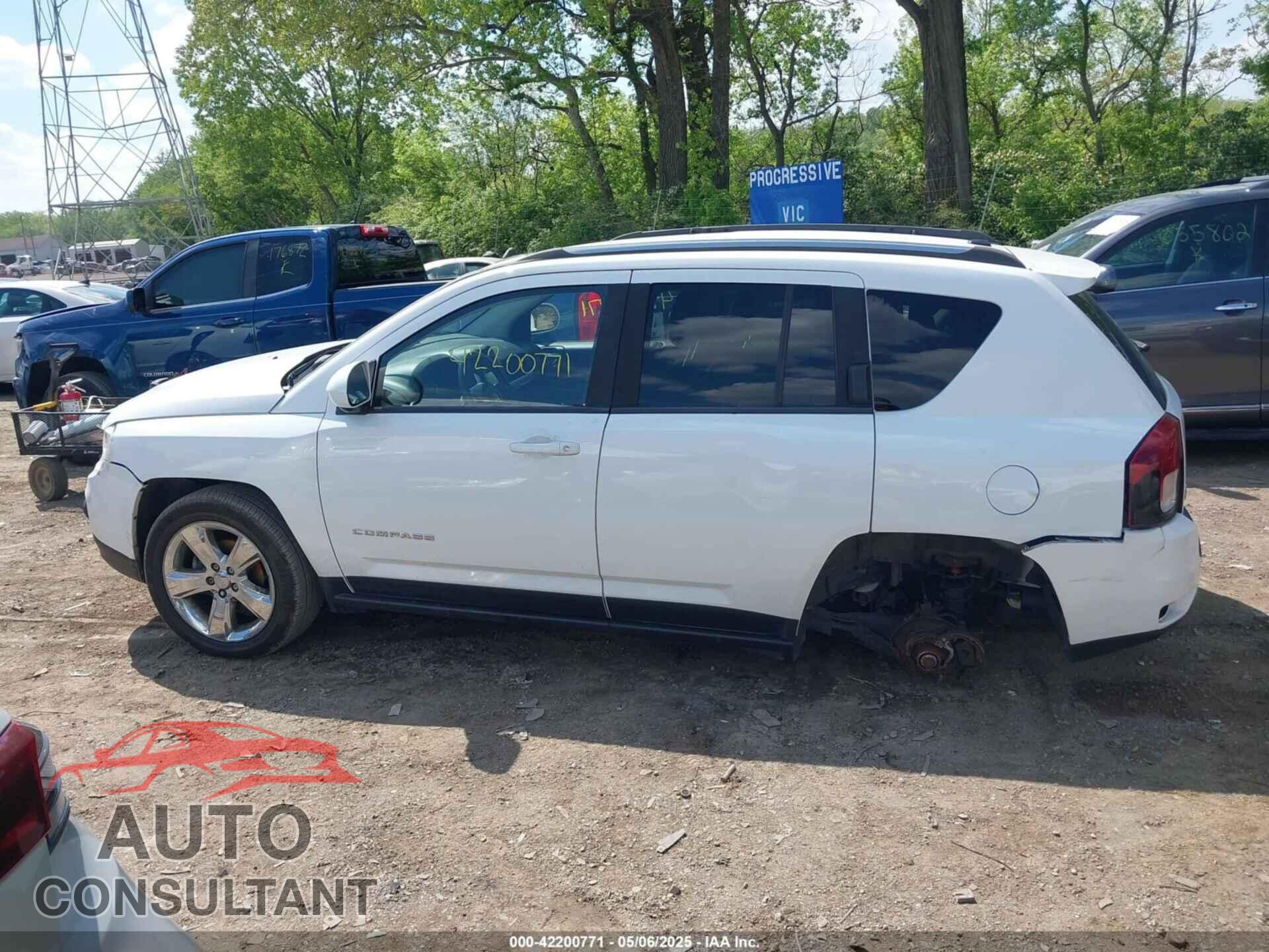JEEP COMPASS 2014 - 1C4NJDEB2ED651487