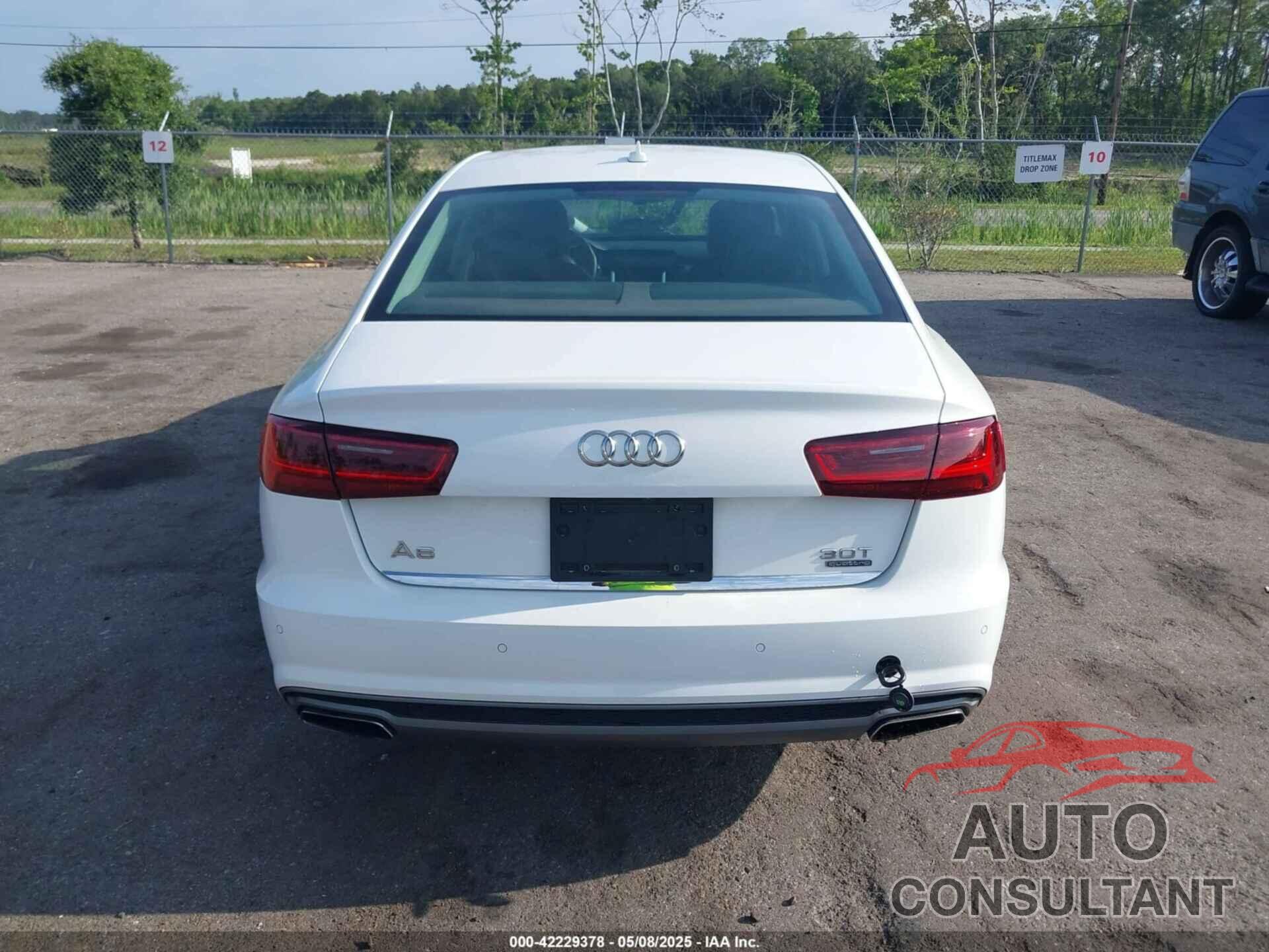AUDI A6 2016 - WAUFGAFC9GN003650