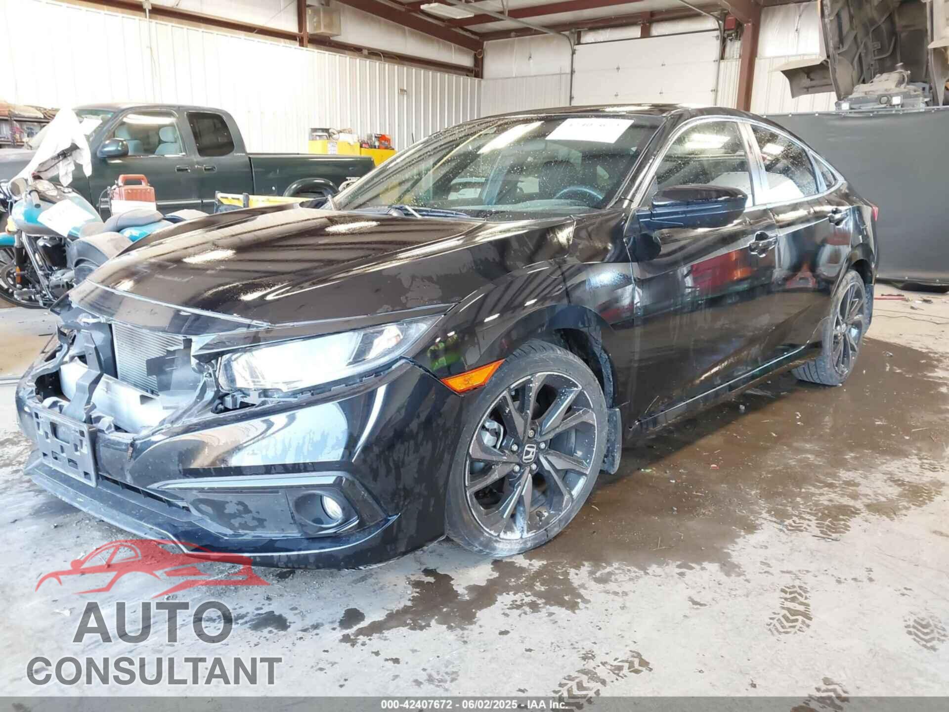 HONDA CIVIC 2019 - 2HGFC2F87KH595083