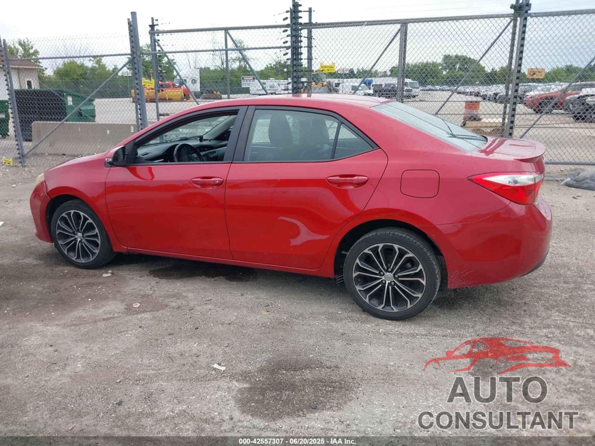 TOYOTA COROLLA 2015 - 2T1BURHE1FC440275