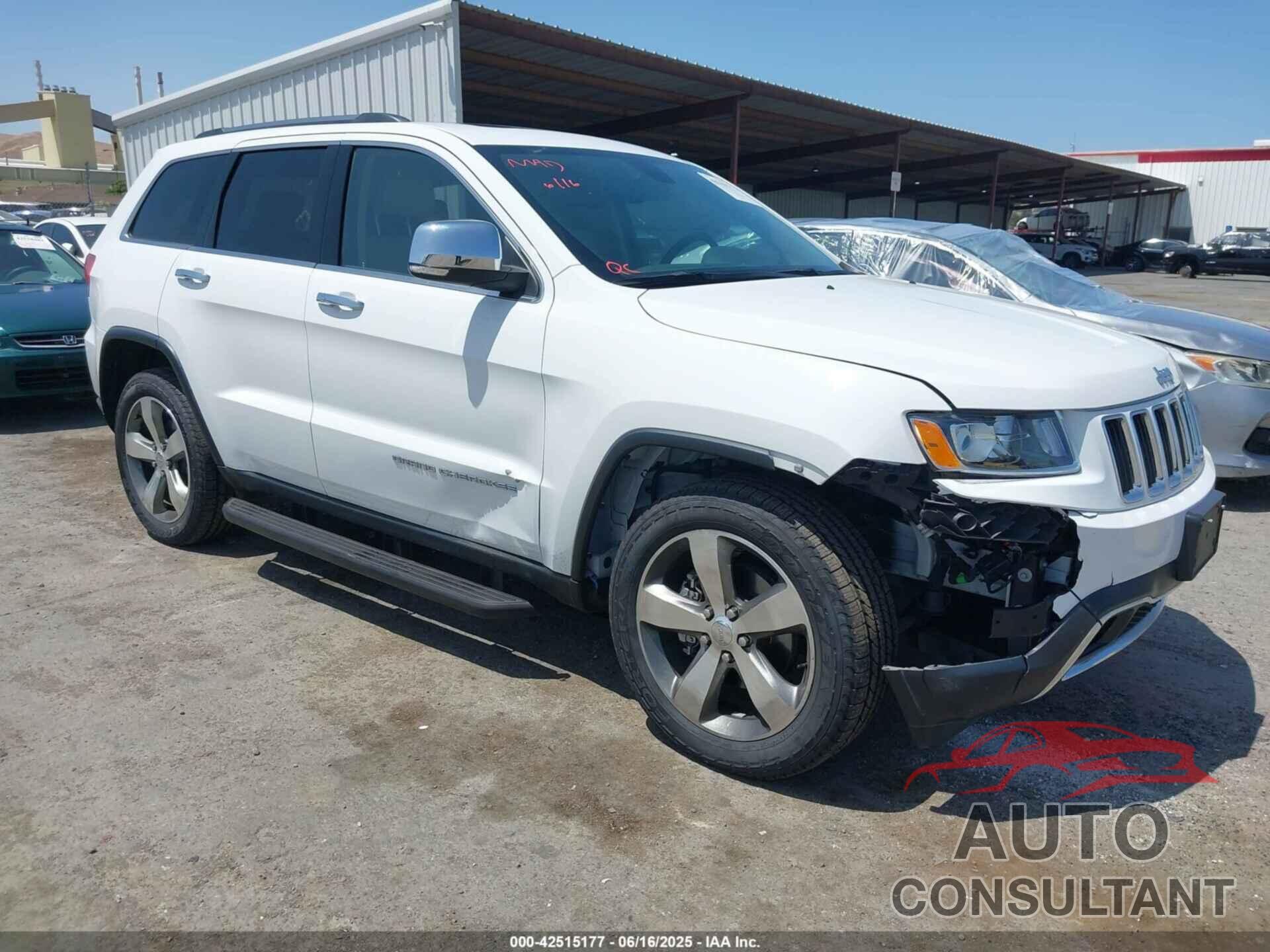 JEEP GRAND CHEROKEE 2015 - 1C4RJFBGXFC840960