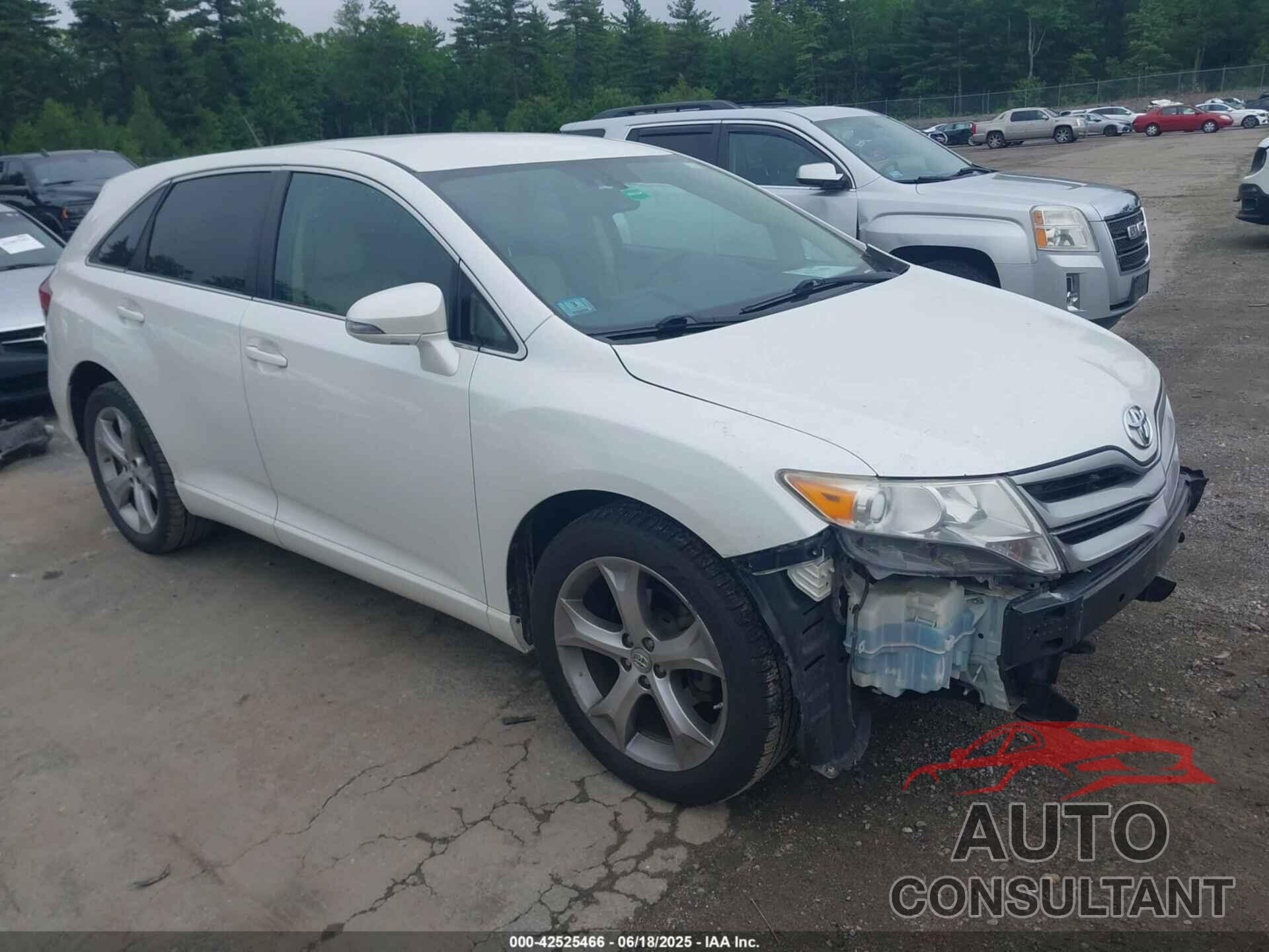 TOYOTA VENZA 2013 - 4T3BK3BB4DU088569