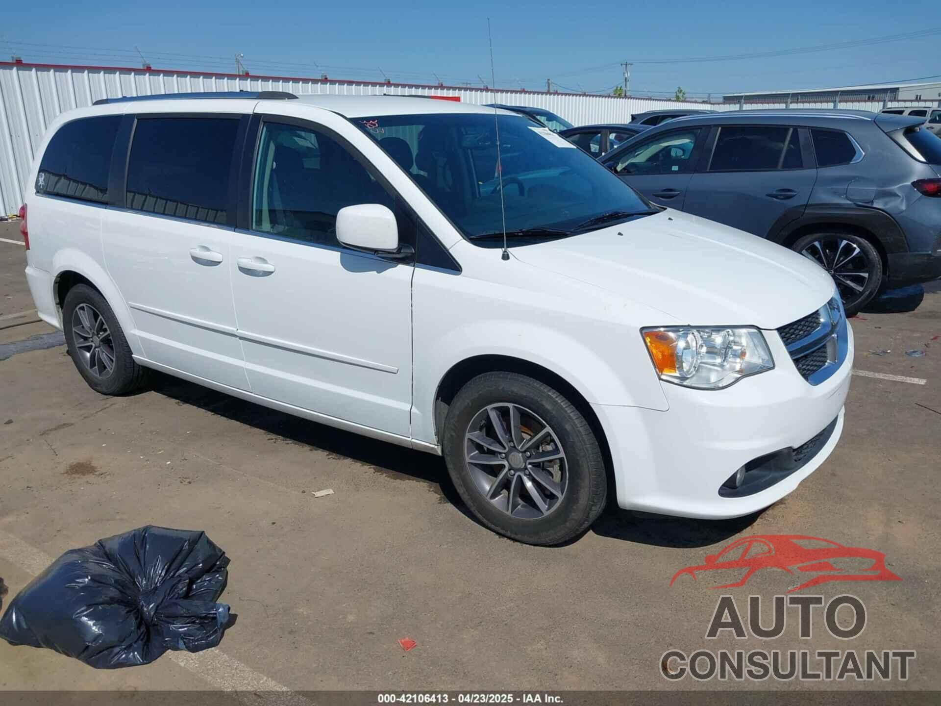 DODGE GRAND CARAVAN 2017 - 2C4RDGCG9HR586129
