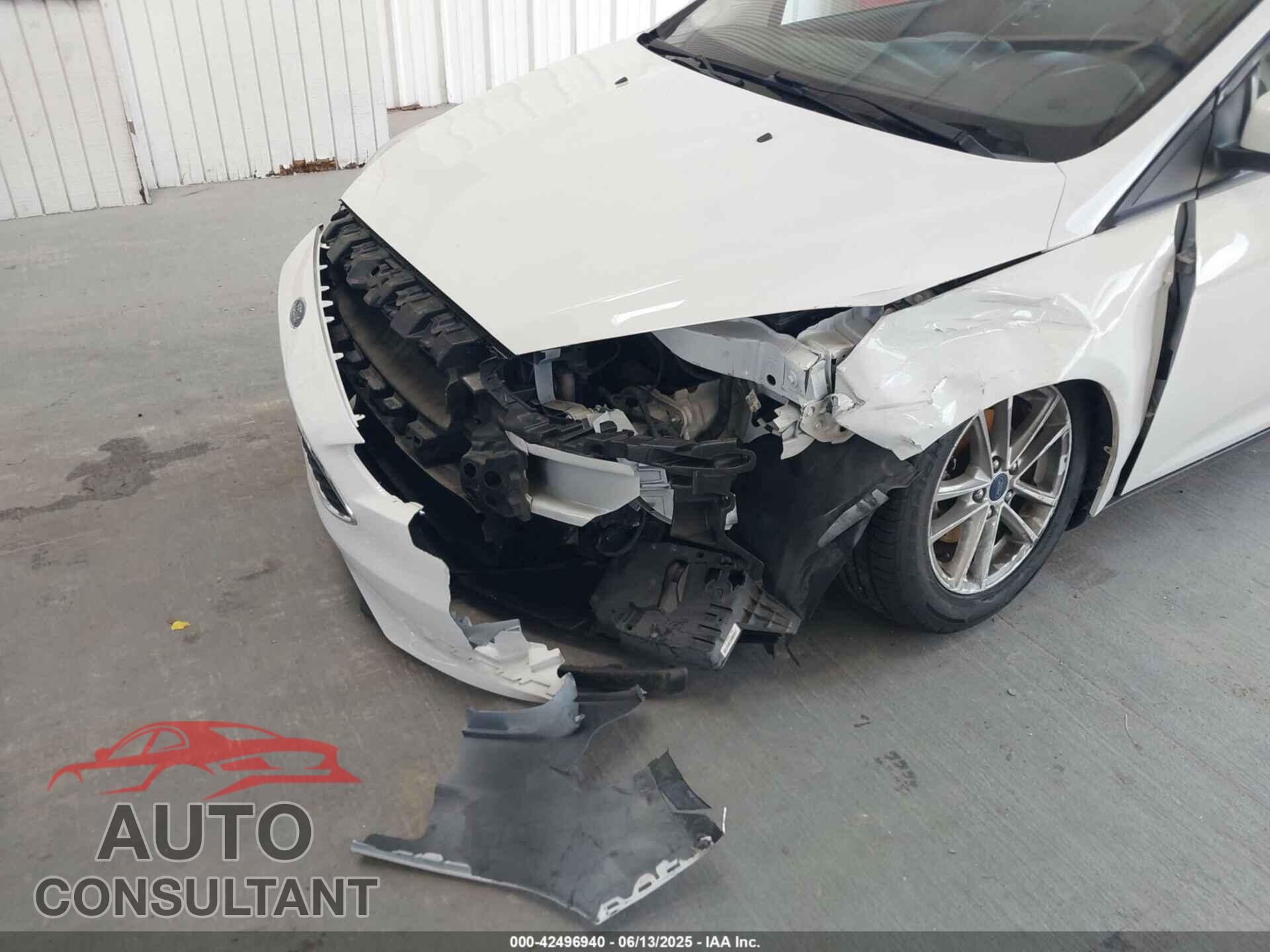 FORD FOCUS 2017 - 1FADP3F2XHL342823