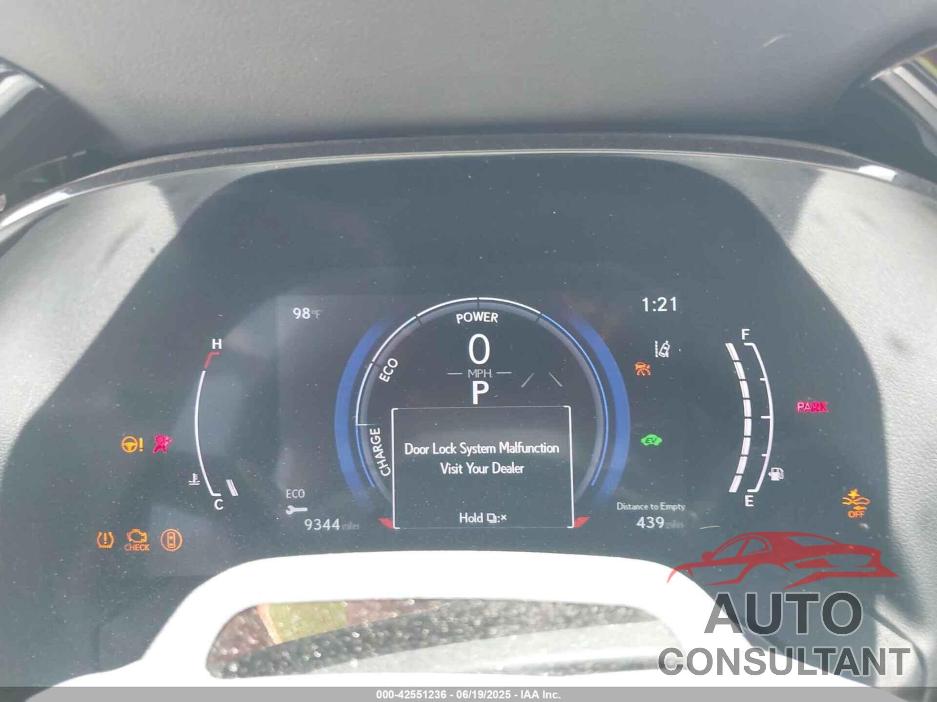 LEXUS RX 350H 2024 - 2T2BBMCAXRC054497