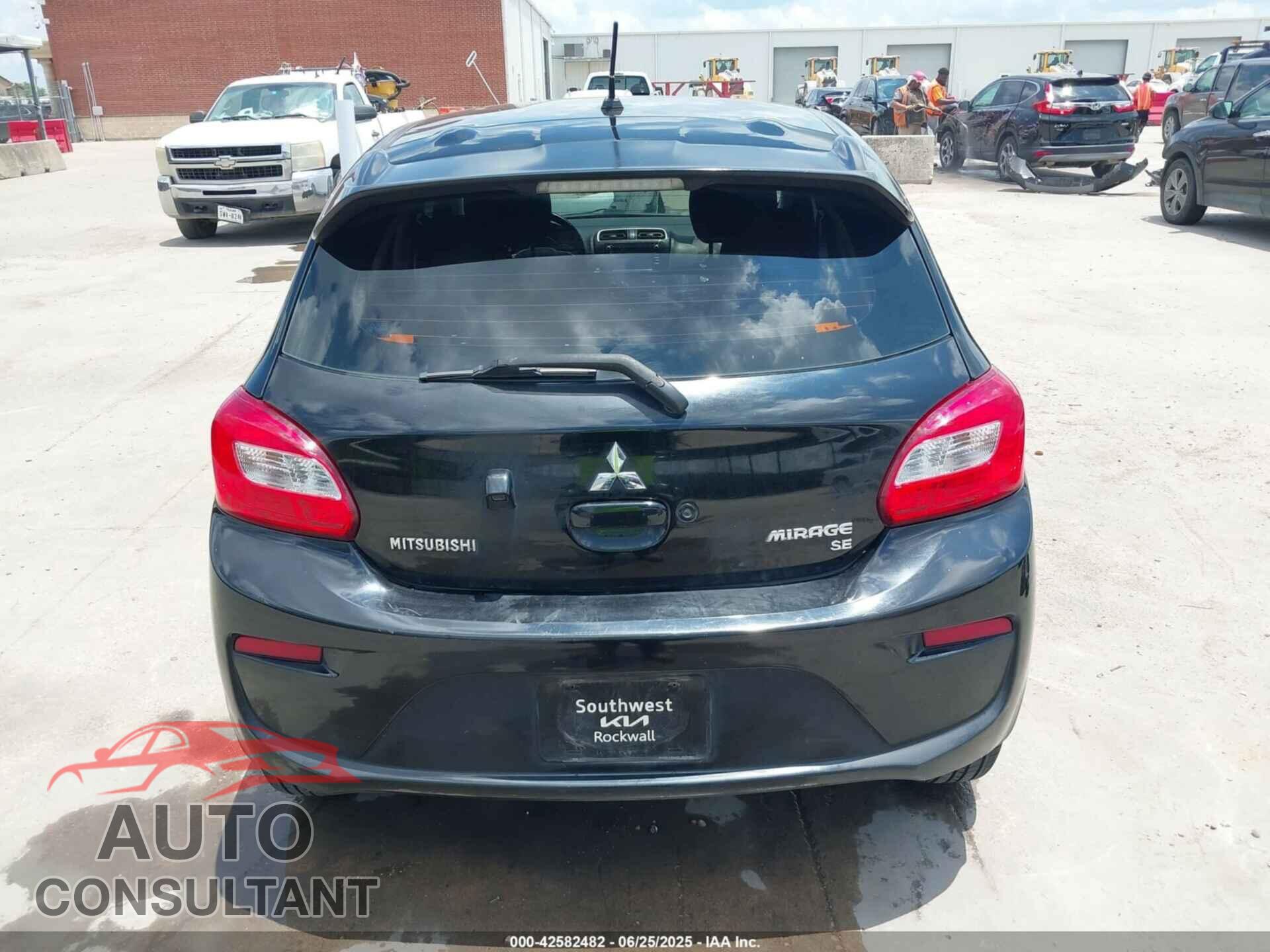 MITSUBISHI MIRAGE 2017 - ML32A4HJ0HH005645
