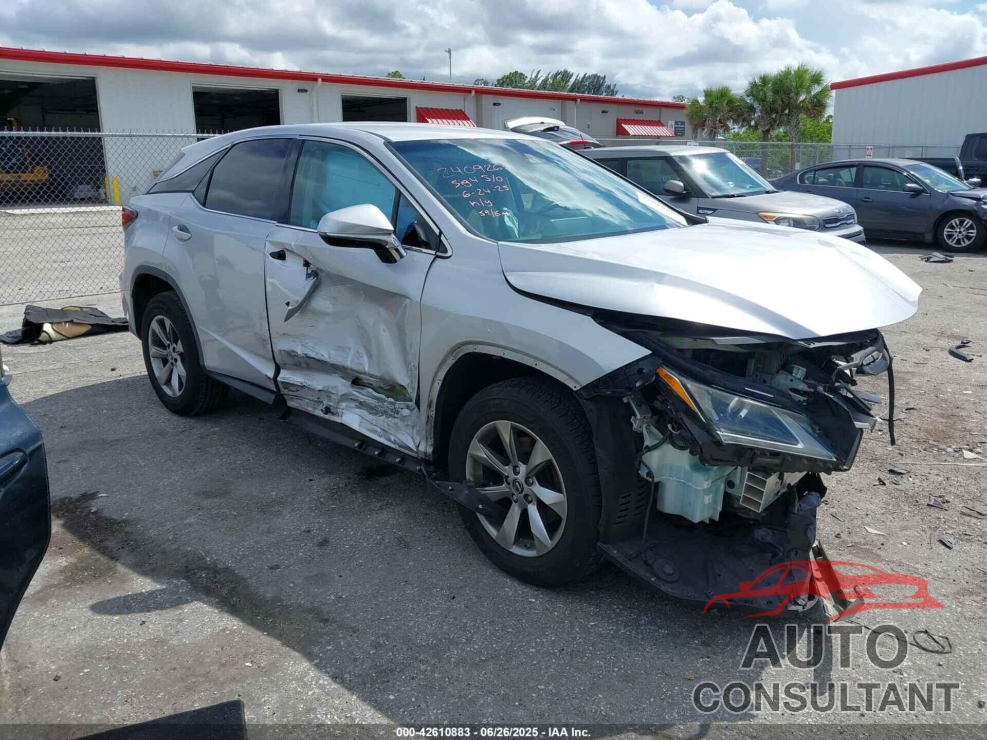 LEXUS RX 350 2018 - 2T2ZZMCA3JC094080