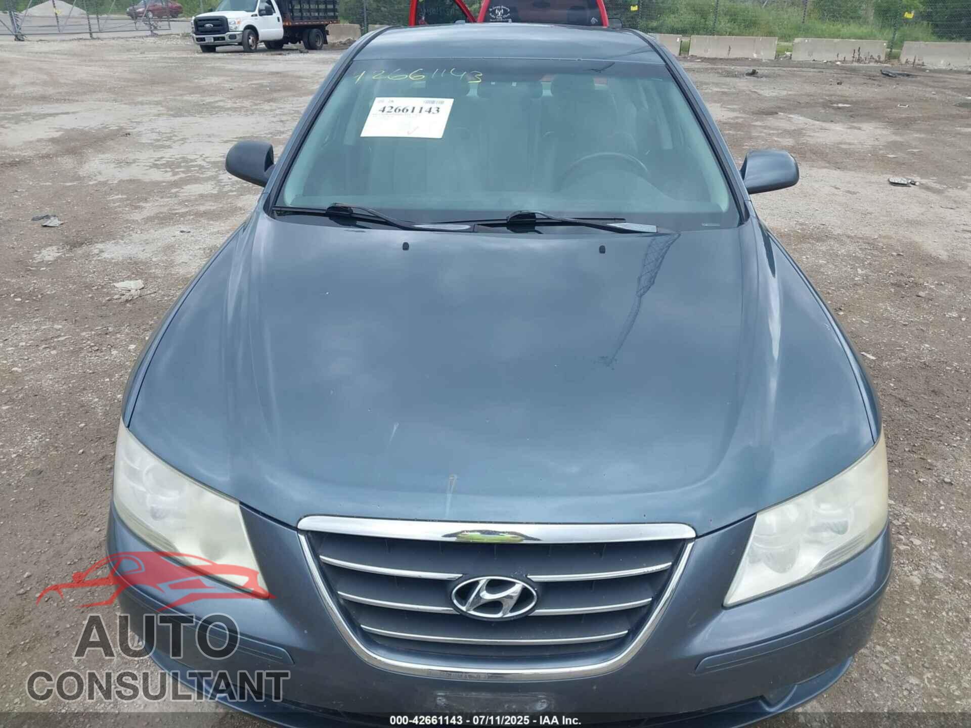 HYUNDAI SONATA 2009 - 5NPEU46C19H563576