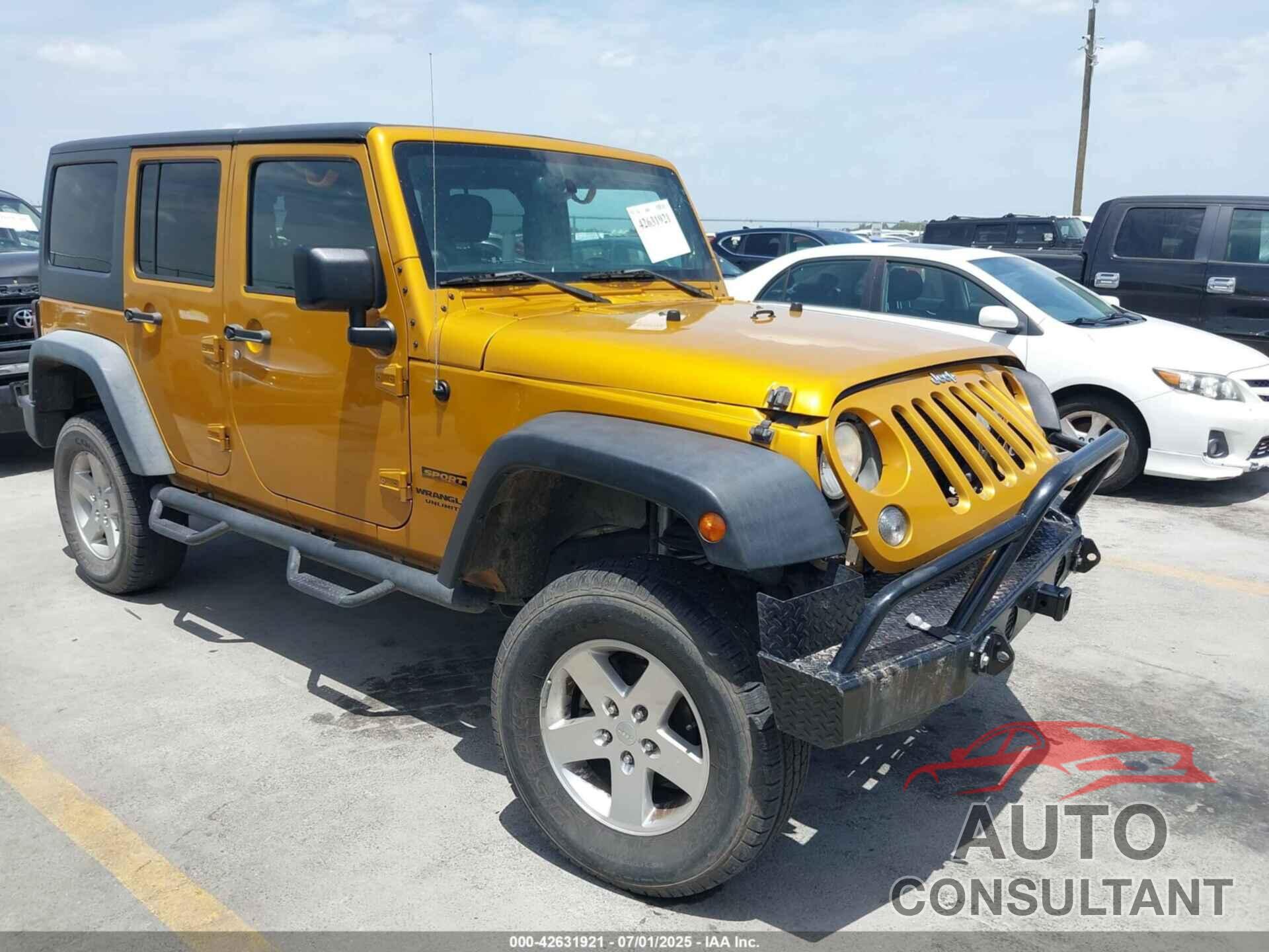 JEEP WRANGLER UNLIMITED 2014 - 1C4BJWDG3EL261029