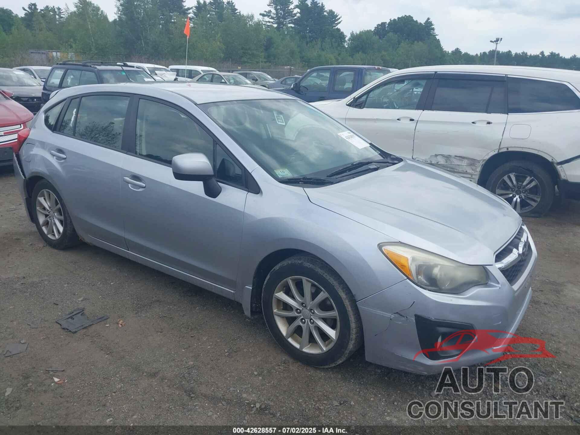 SUBARU IMPREZA 2012 - JF1GPAC67CH216875