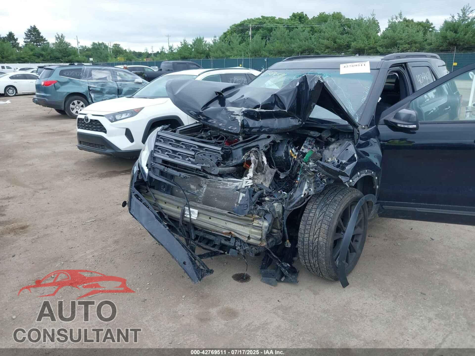 FORD EXPLORER 2018 - 1FM5K8D85JGB49183